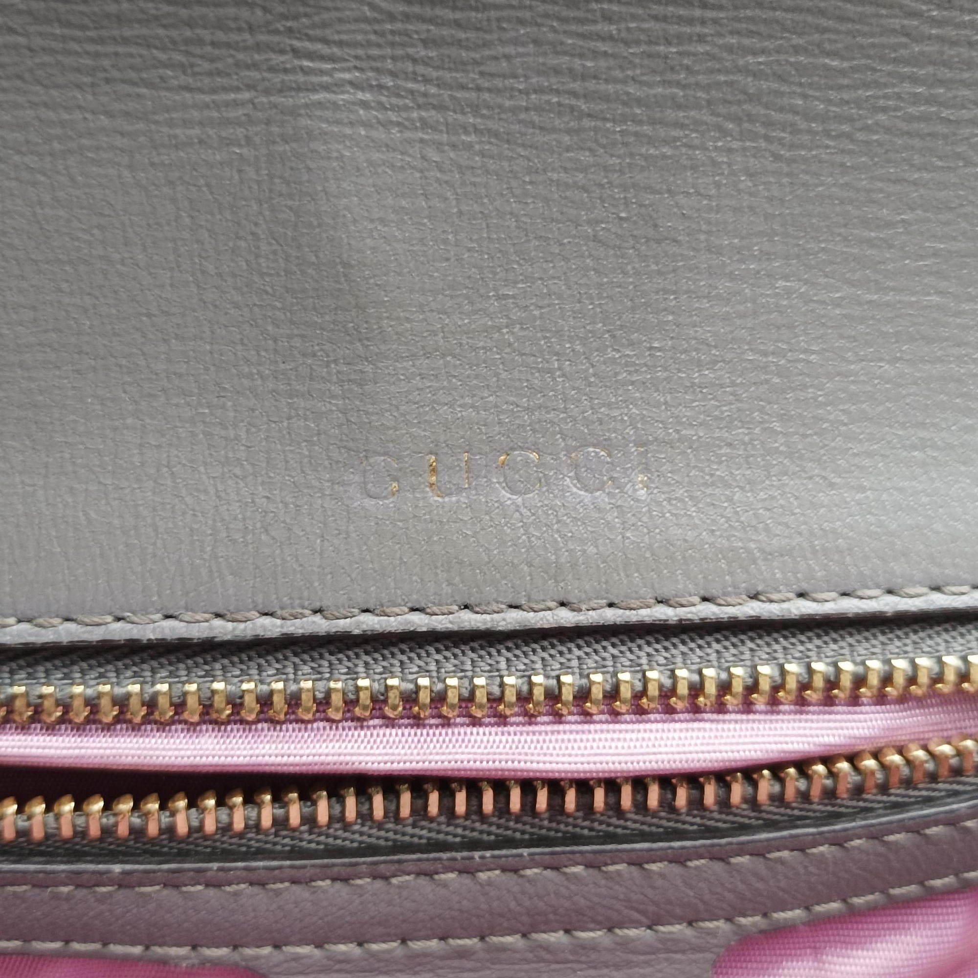 GG Ring GG Marmont Grey Leather 589474 A030215522GGリング GGマーモント グレー レザー 589474 A030215522