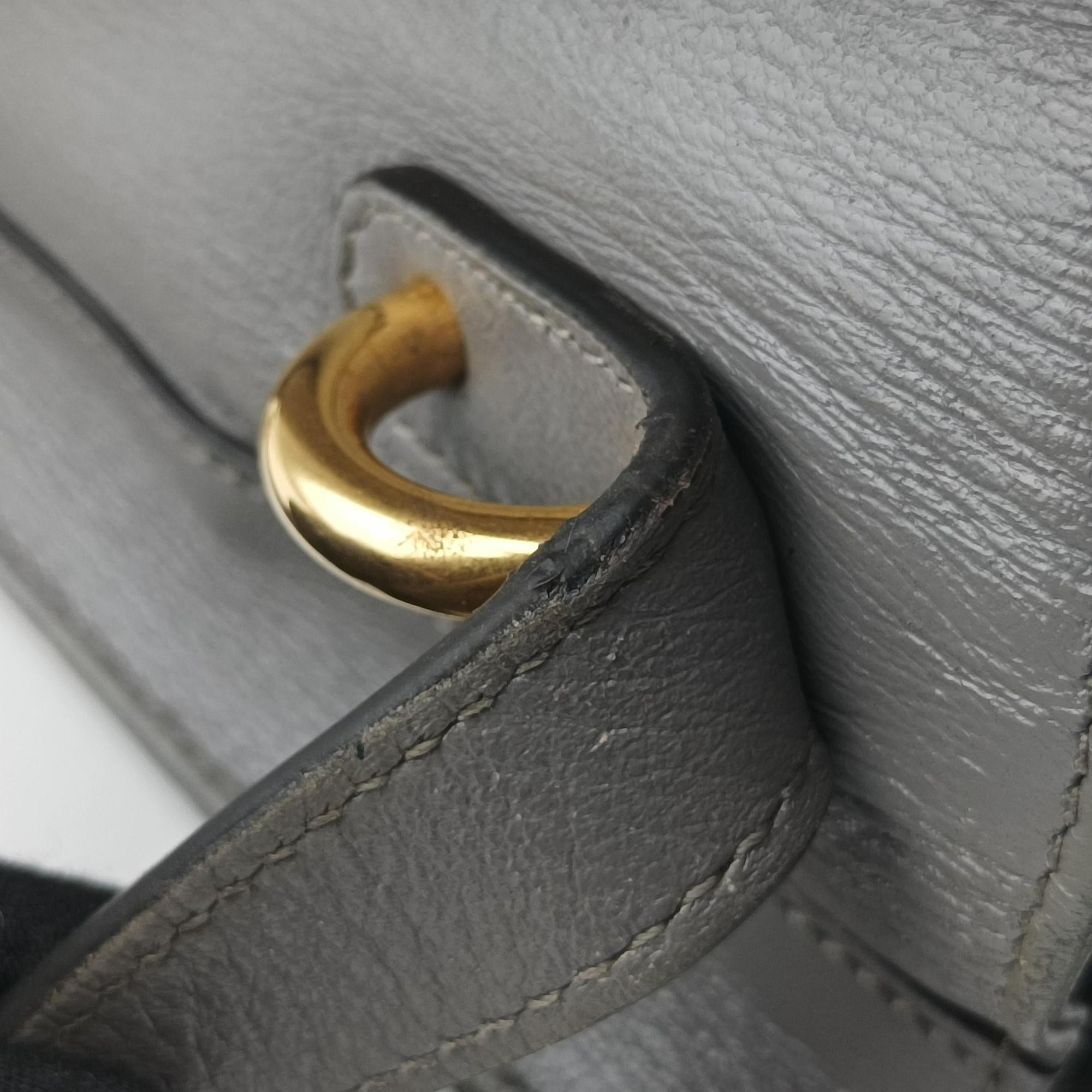 GG Ring GG Marmont Grey Leather 589474 A030215522GGリング GGマーモント グレー レザー 589474 A030215522