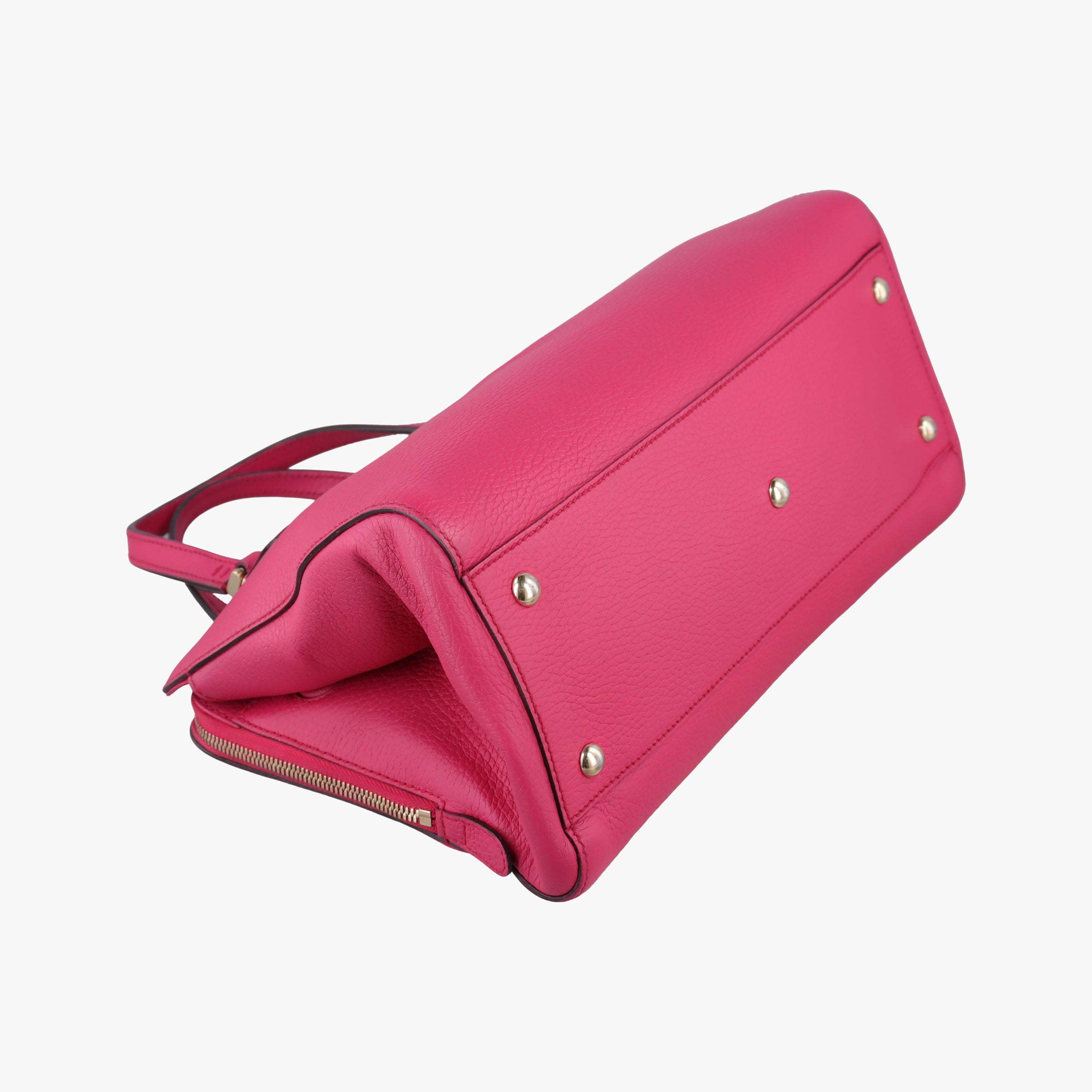 Swing Top Handle Rose Leather 377772 E017530578スウィング ローズ レッド レザー 377772 E017530578