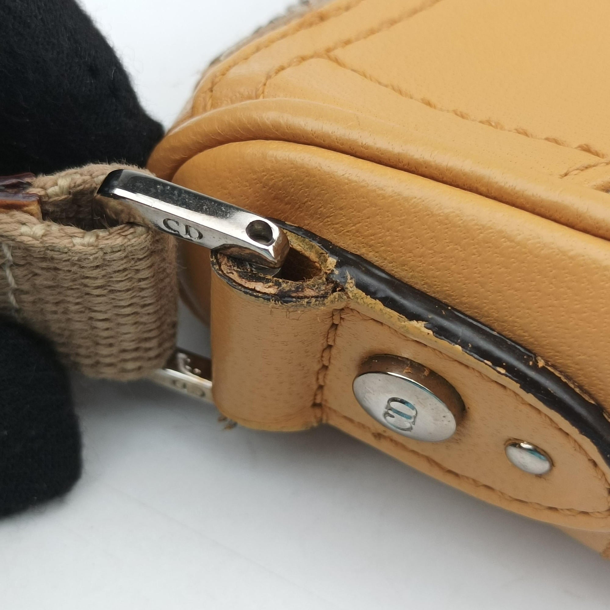 Street Chic Camel Canvas × Leather LO A 1003ストリートシック キャメル キャンバス×レザー LO A 1003