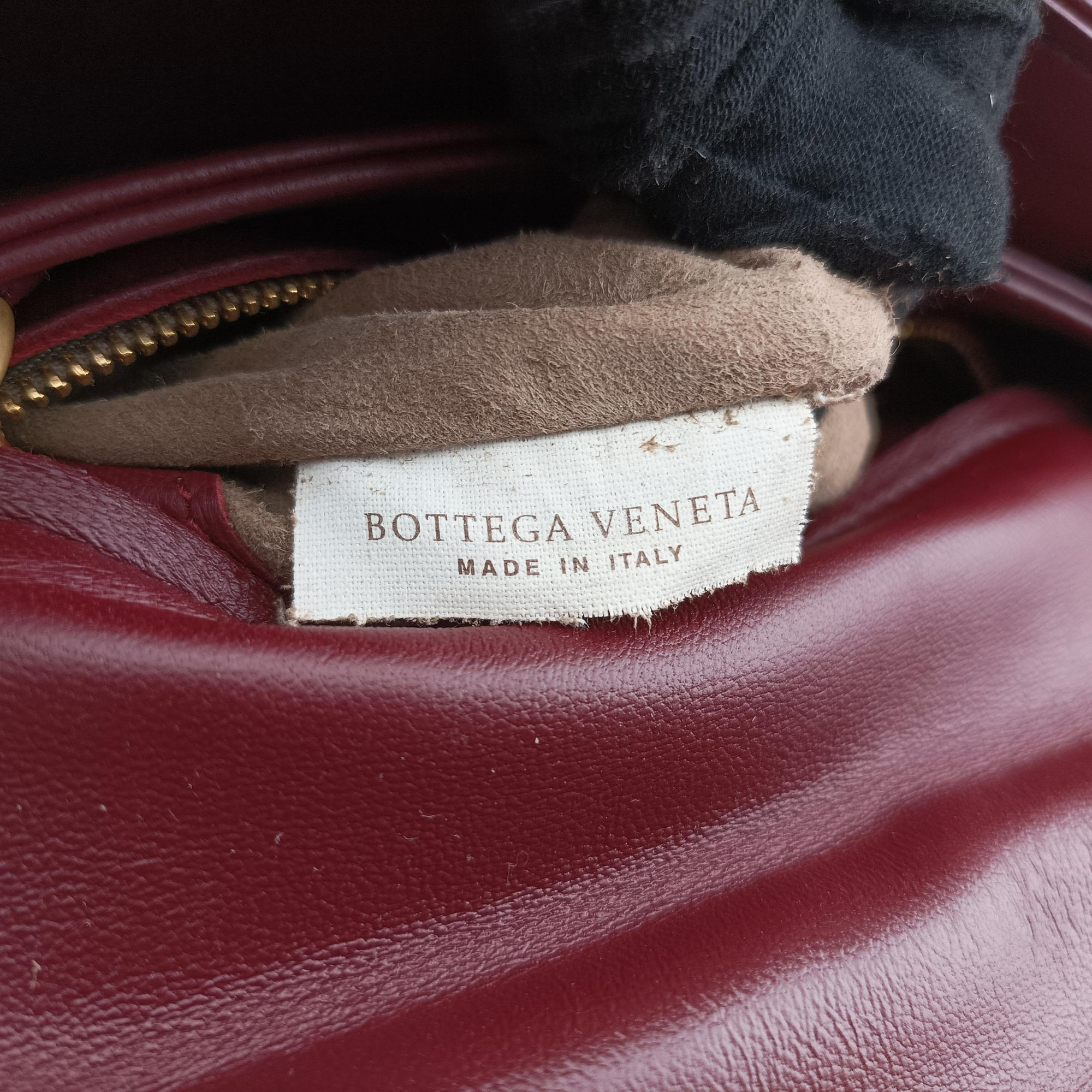 Intrecciato Olimpia Burgundy lambskin B07978985Pイントレチャート オリンピア ワインレッド ラムスキン B07978985P