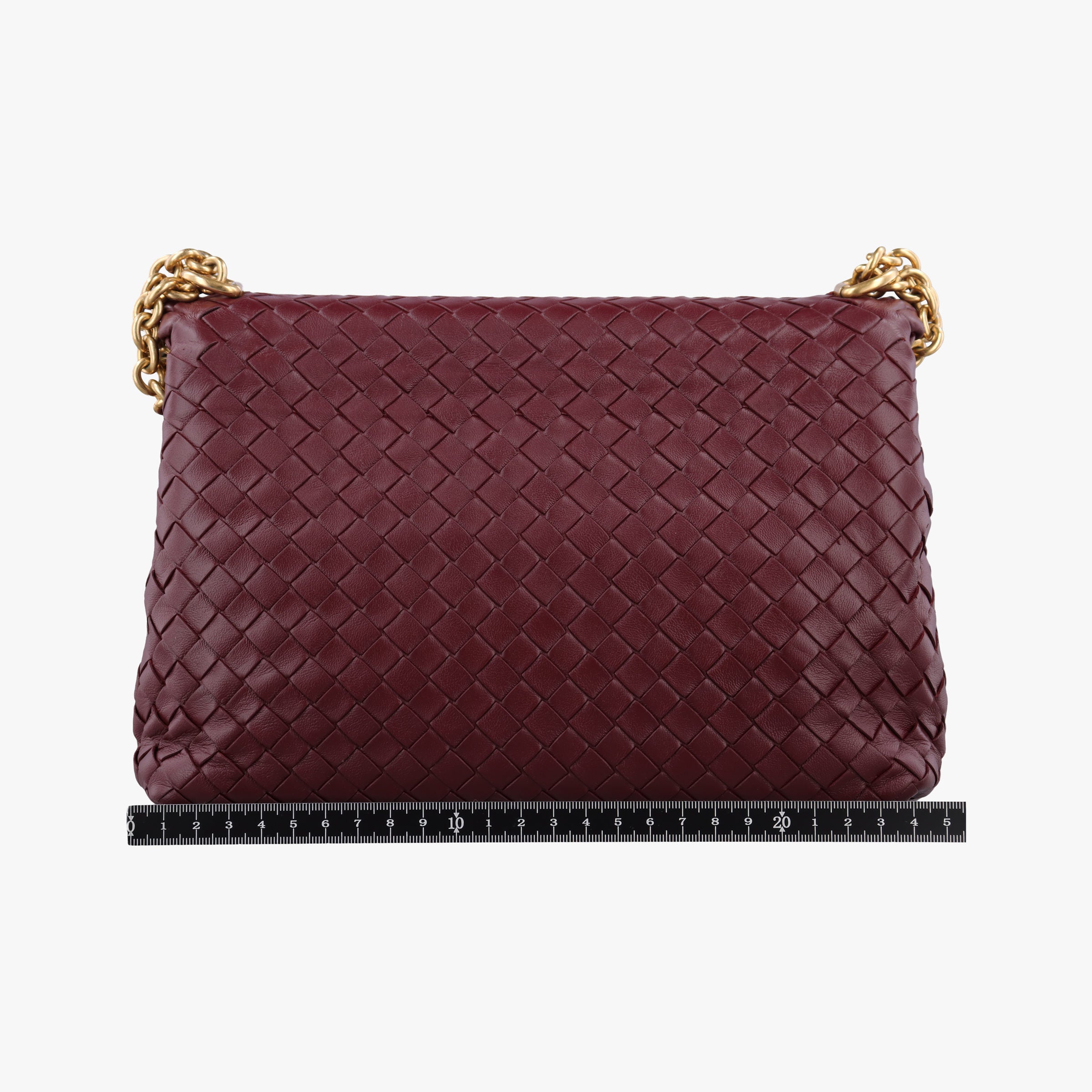 Intrecciato Olimpia Burgundy lambskin B07978985Pイントレチャート オリンピア ワインレッド ラムスキン B07978985P