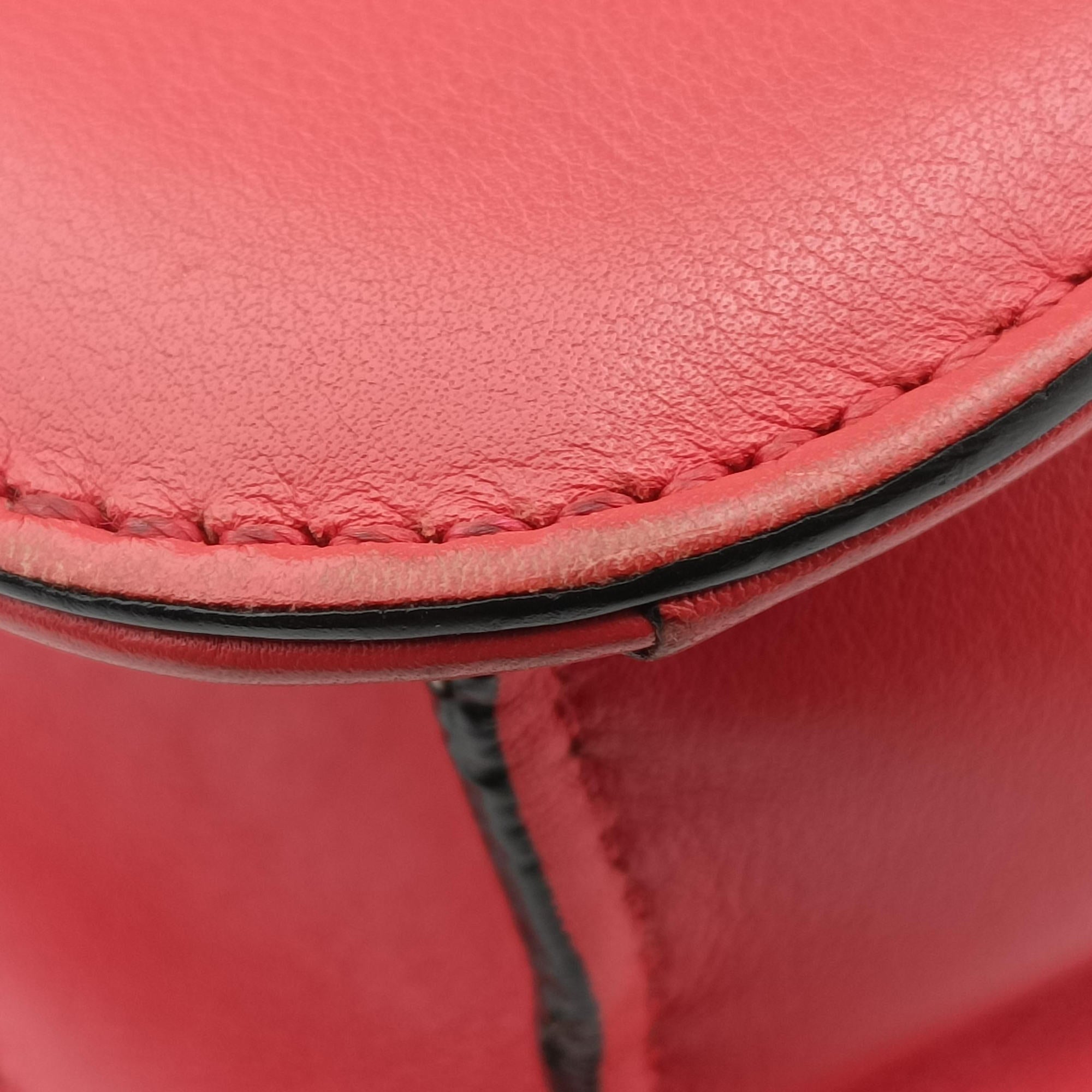 Rockstud Glam Lock Red Leather BL-K398VIT2ロックスタッズグラムロックミディアム レッド レザー BL-K398VIT2