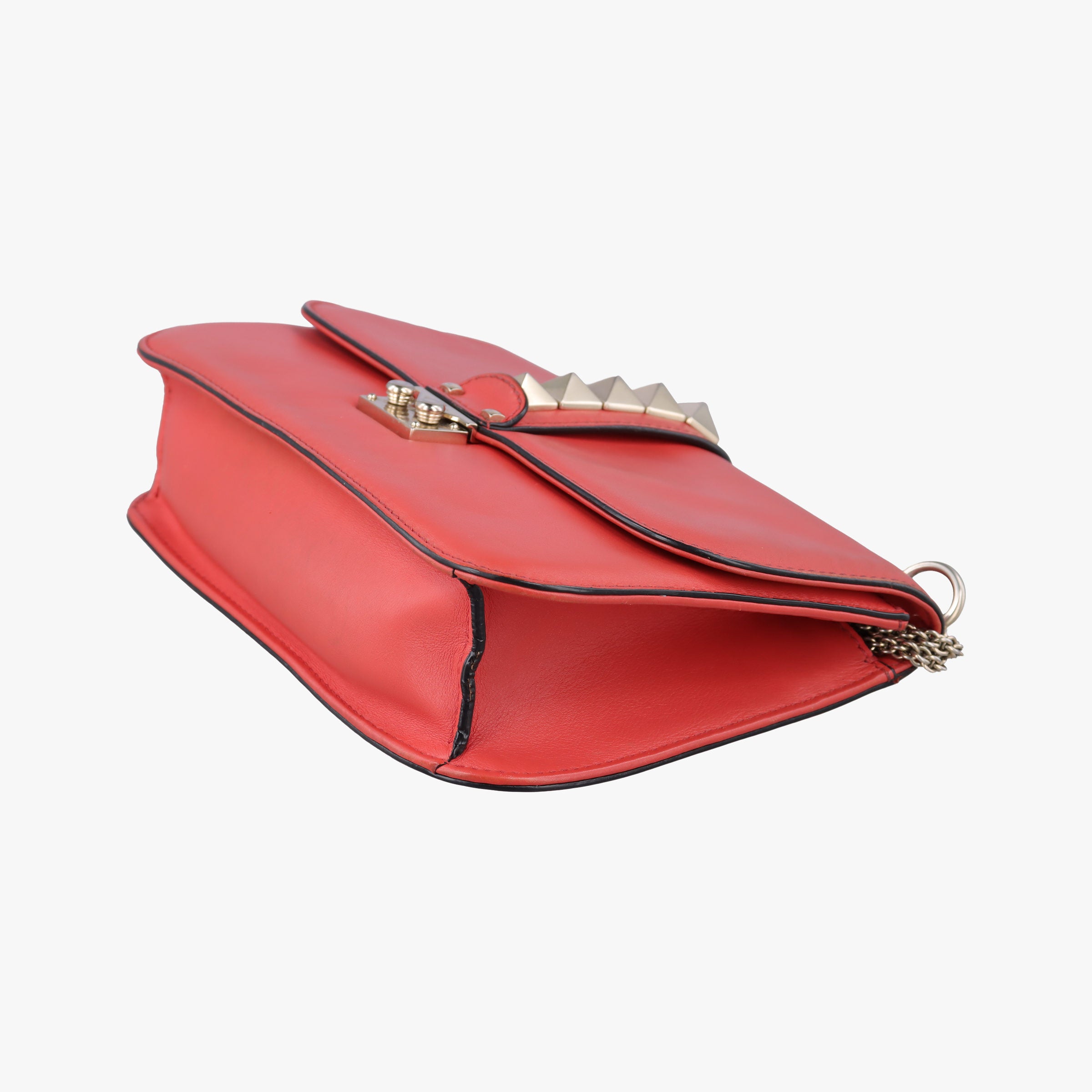 Rockstud Glam Lock Red Leather BL-K398VIT2ロックスタッズグラムロックミディアム レッド レザー BL-K398VIT2