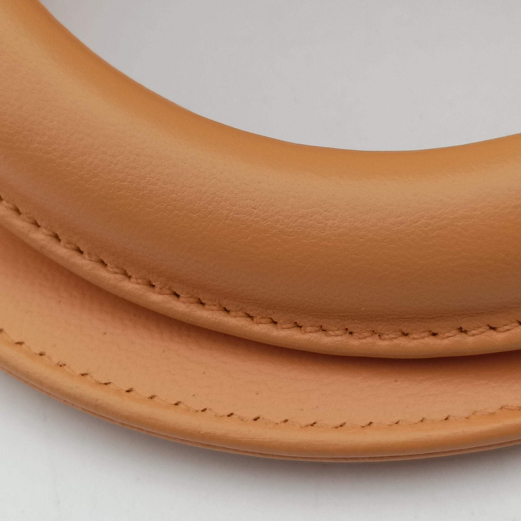 Lady Dior Orange lambskin 16-BO-1102レディディオール オレンジ ラムスキン 16-BO-1102
