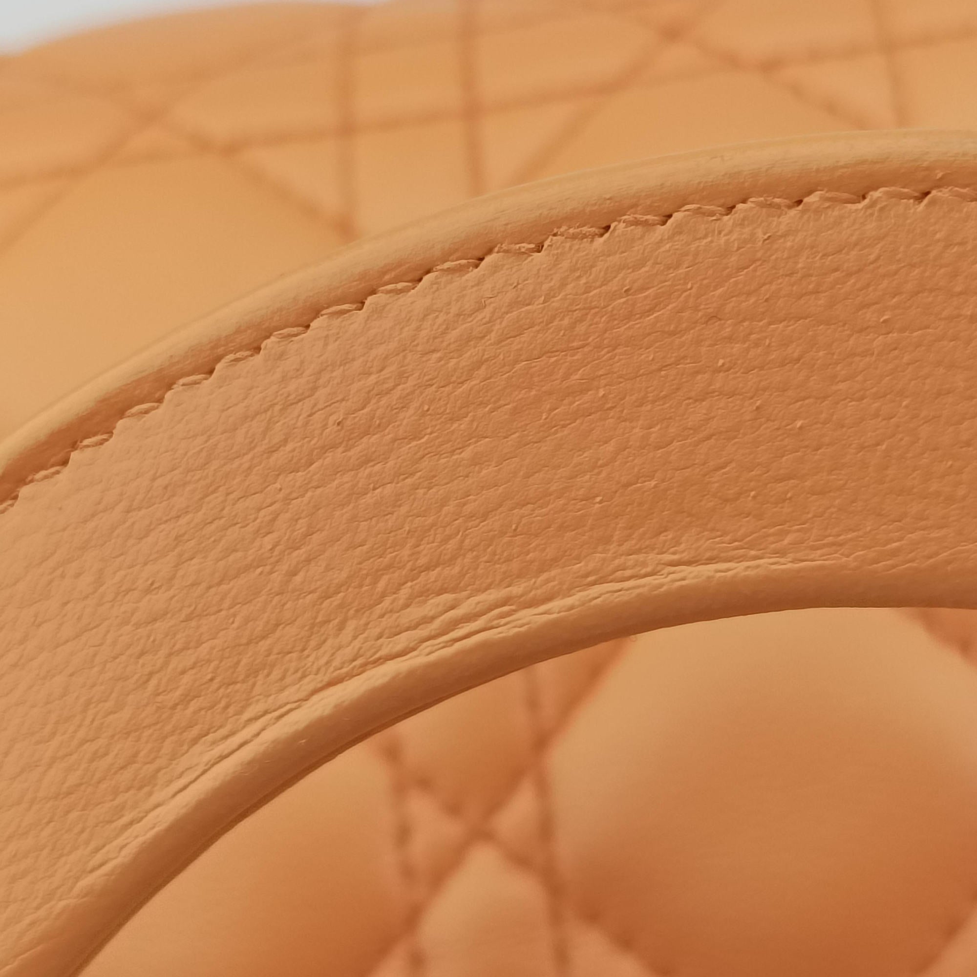 Lady Dior Orange lambskin 16-BO-1102レディディオール オレンジ ラムスキン 16-BO-1102