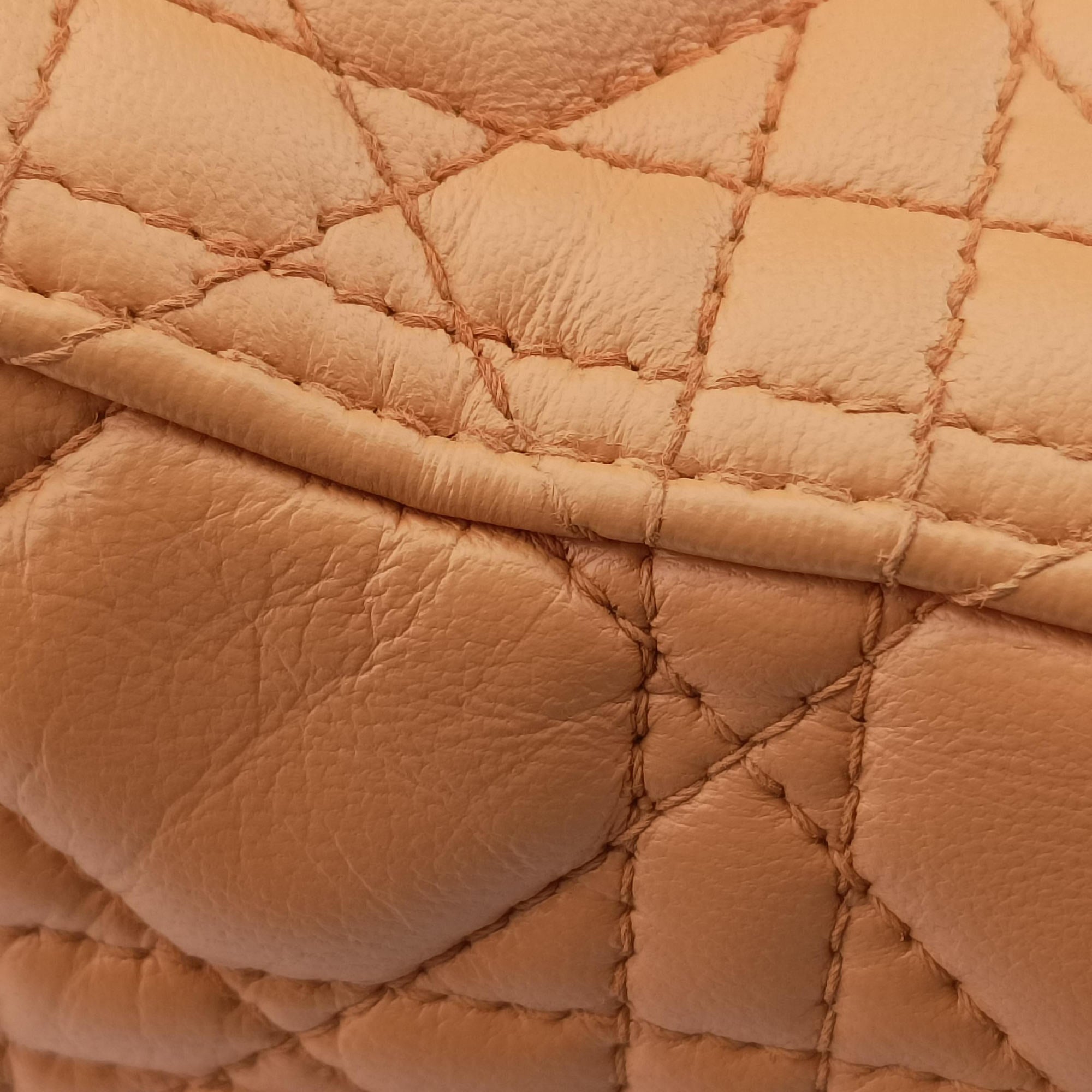 Lady Dior Orange lambskin 16-BO-1102レディディオール オレンジ ラムスキン 16-BO-1102