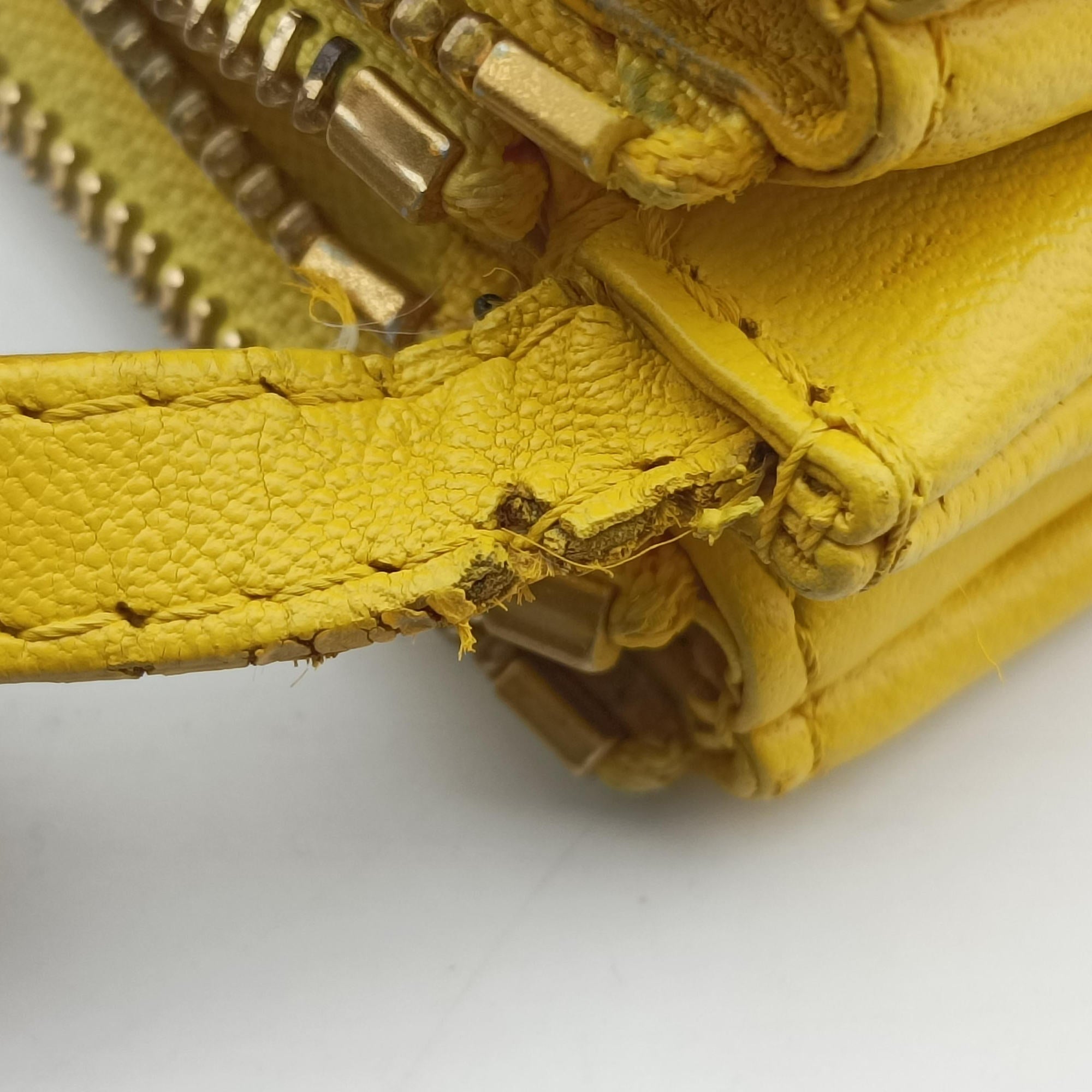 TRIO Yellow Leather S-PA-1102トリオ イエロー レザー S-PA-1102