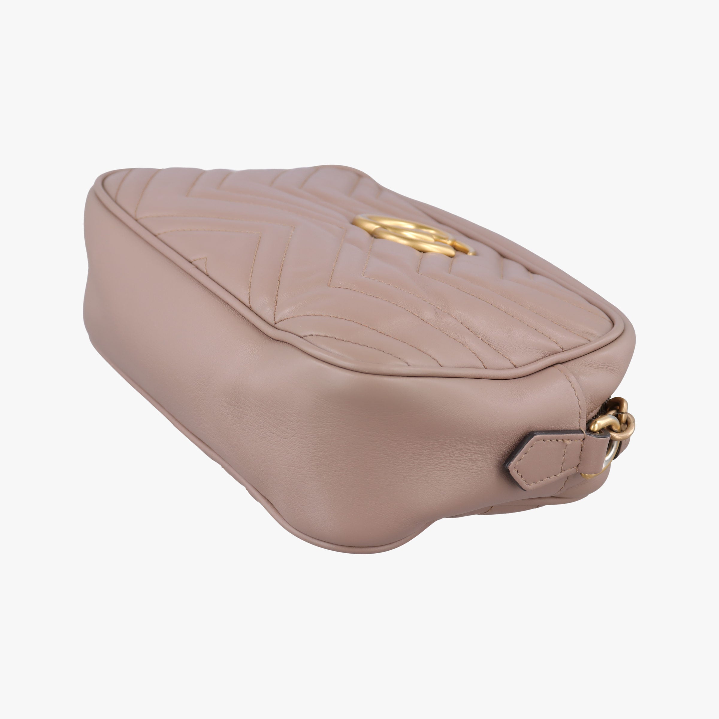 GG Marmont beige Leather 447632 A022556321GGマーモント ベージュ レザー 447632 A022556321