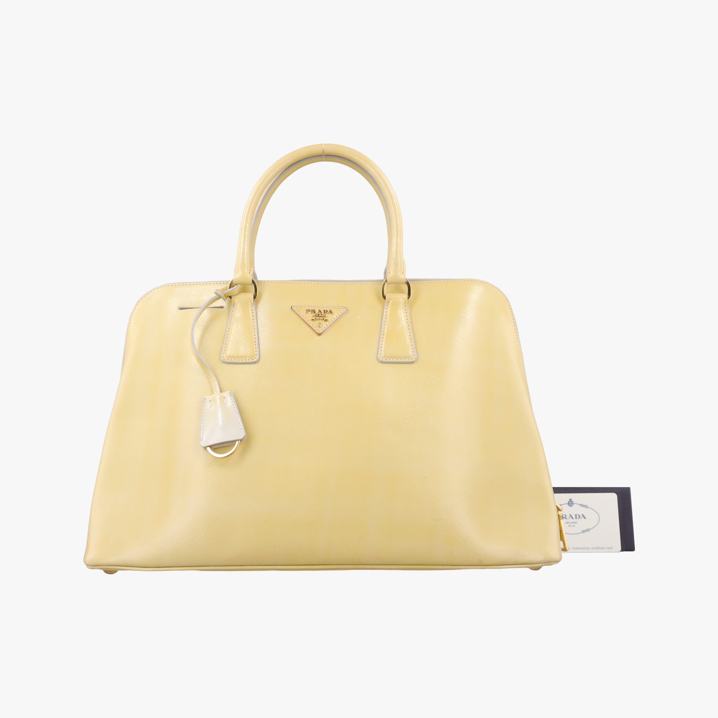 Promenade Yellow SAFFIANO Leather BN2558 7 Bプロムナード イエロー サフィアーノレザー BN2558 7 B