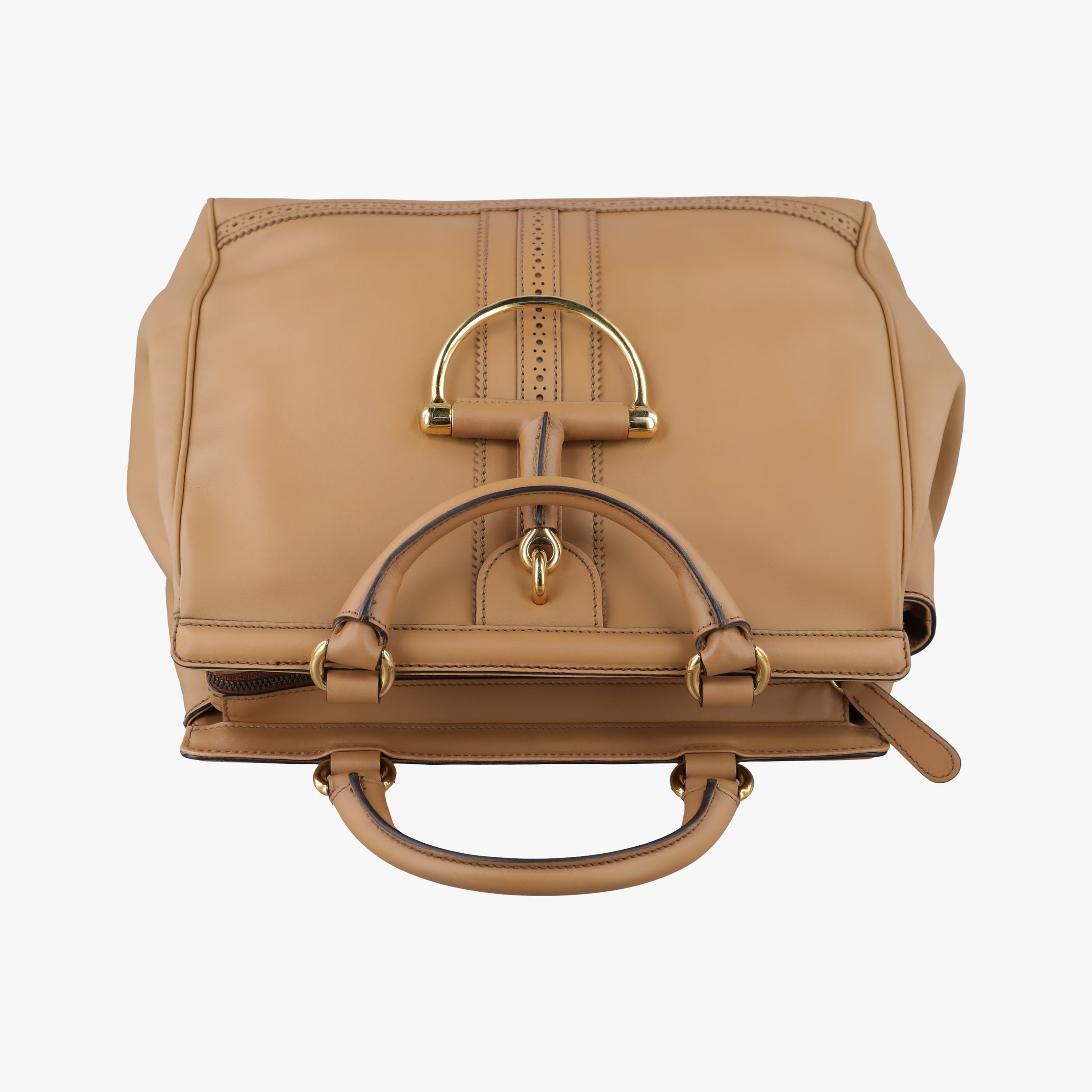 horse bit Brown leather 296900 E012159461ホースビット ブラウン レザー 296900 E012159461