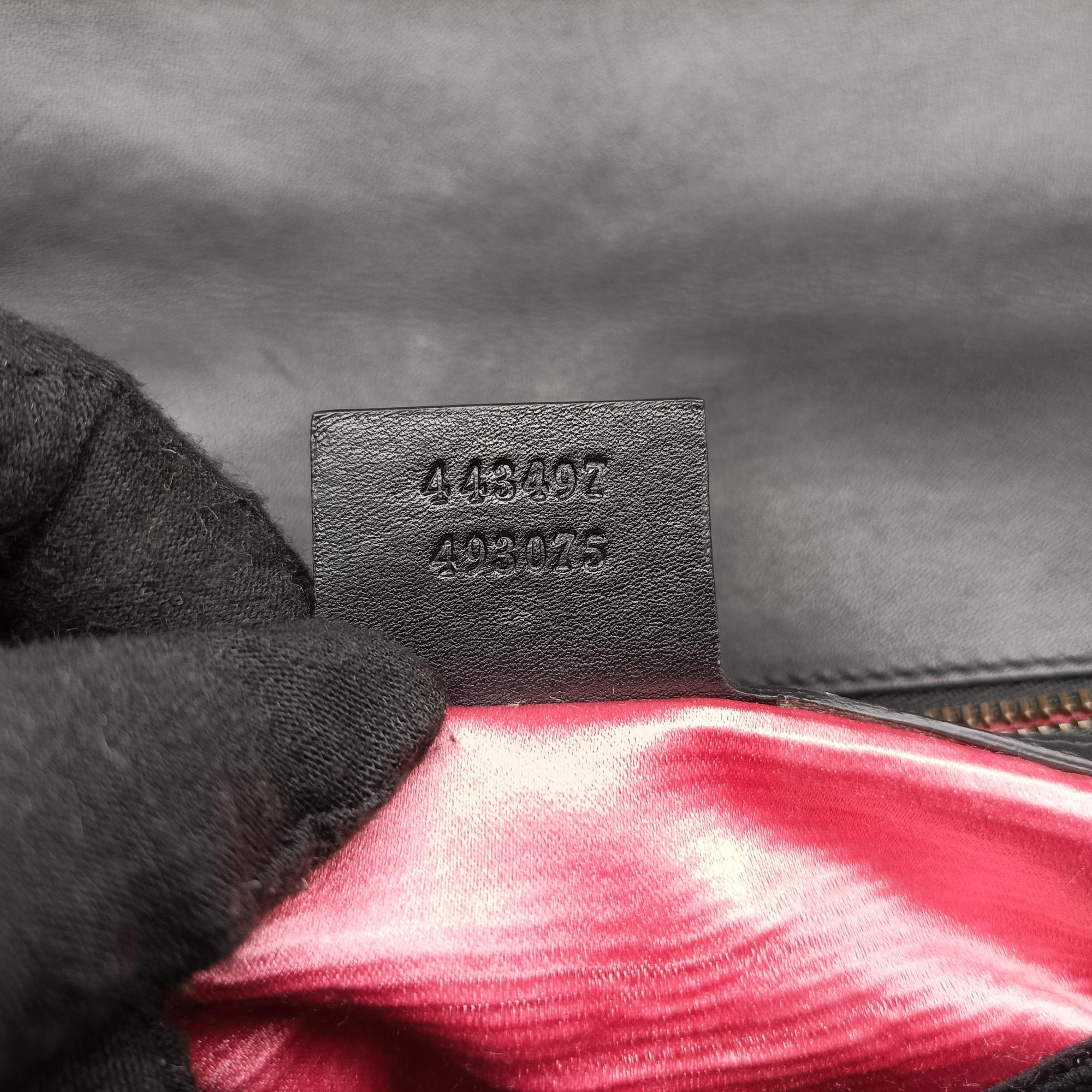 GG Marmont Black velour 443497 B024142631GGマーモント ブラック ベロア 443497 B024142631