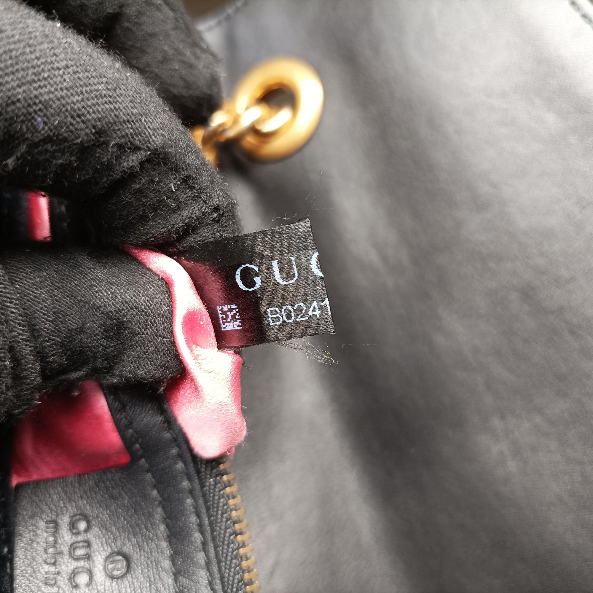 GG Marmont Black velour 443497 B024142631GGマーモント ブラック ベロア 443497 B024142631