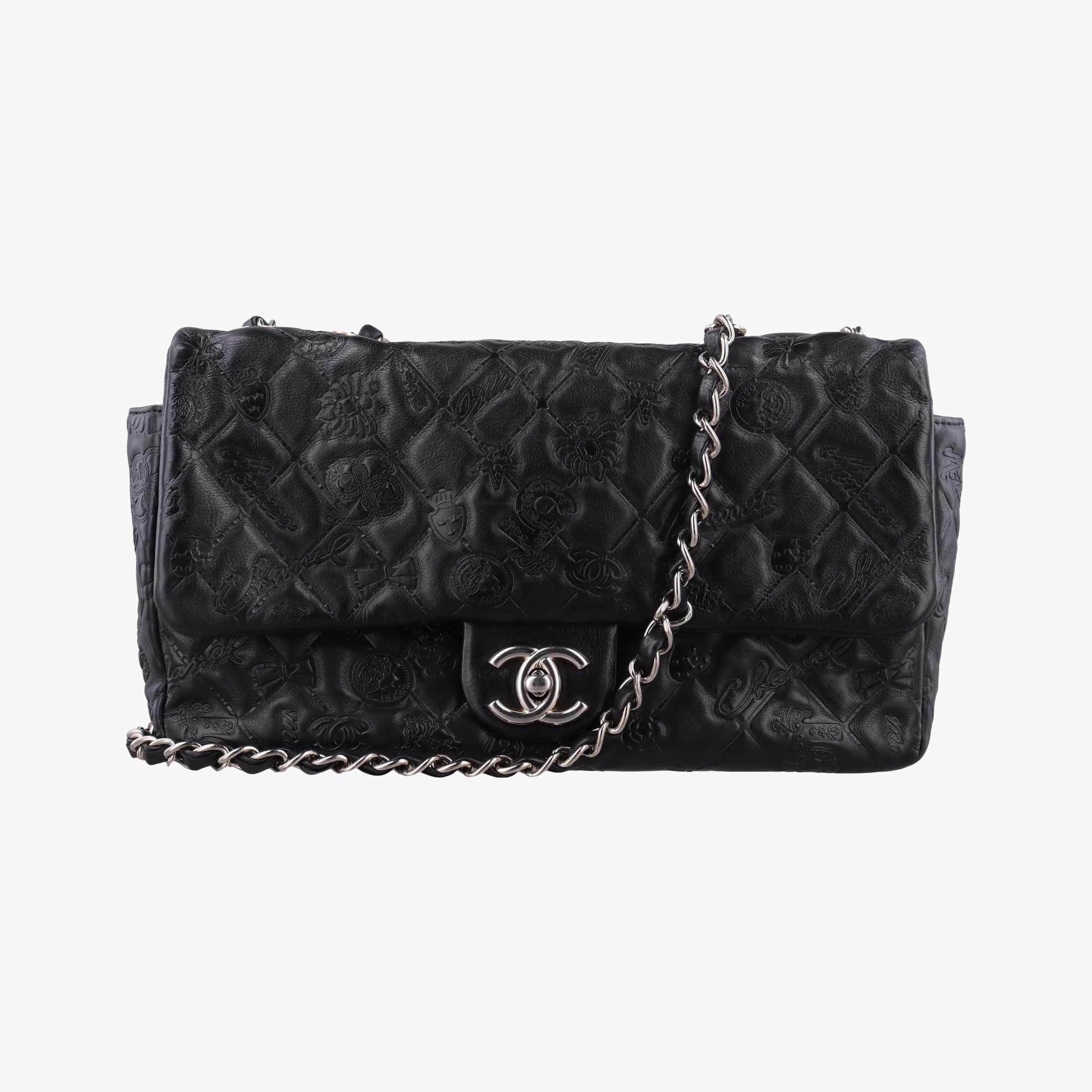 Matelasse coco mark Black lambskin A49756 14079839マトラッセ ココマーク ブラック ラムスキン A49756 14079839