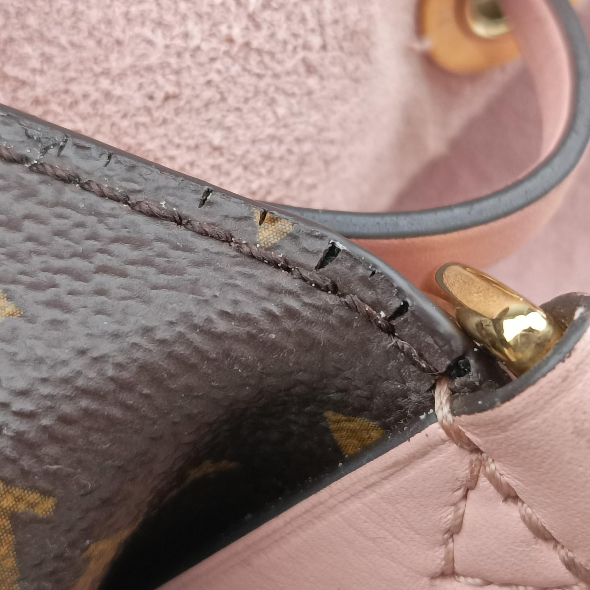 NeoNoe BROWN×Rose Poodle Monogram Canvas M44022 MI4127ネオノエ ブラウン×ローズプードル モノグラムキャンバス M44022 MI4127