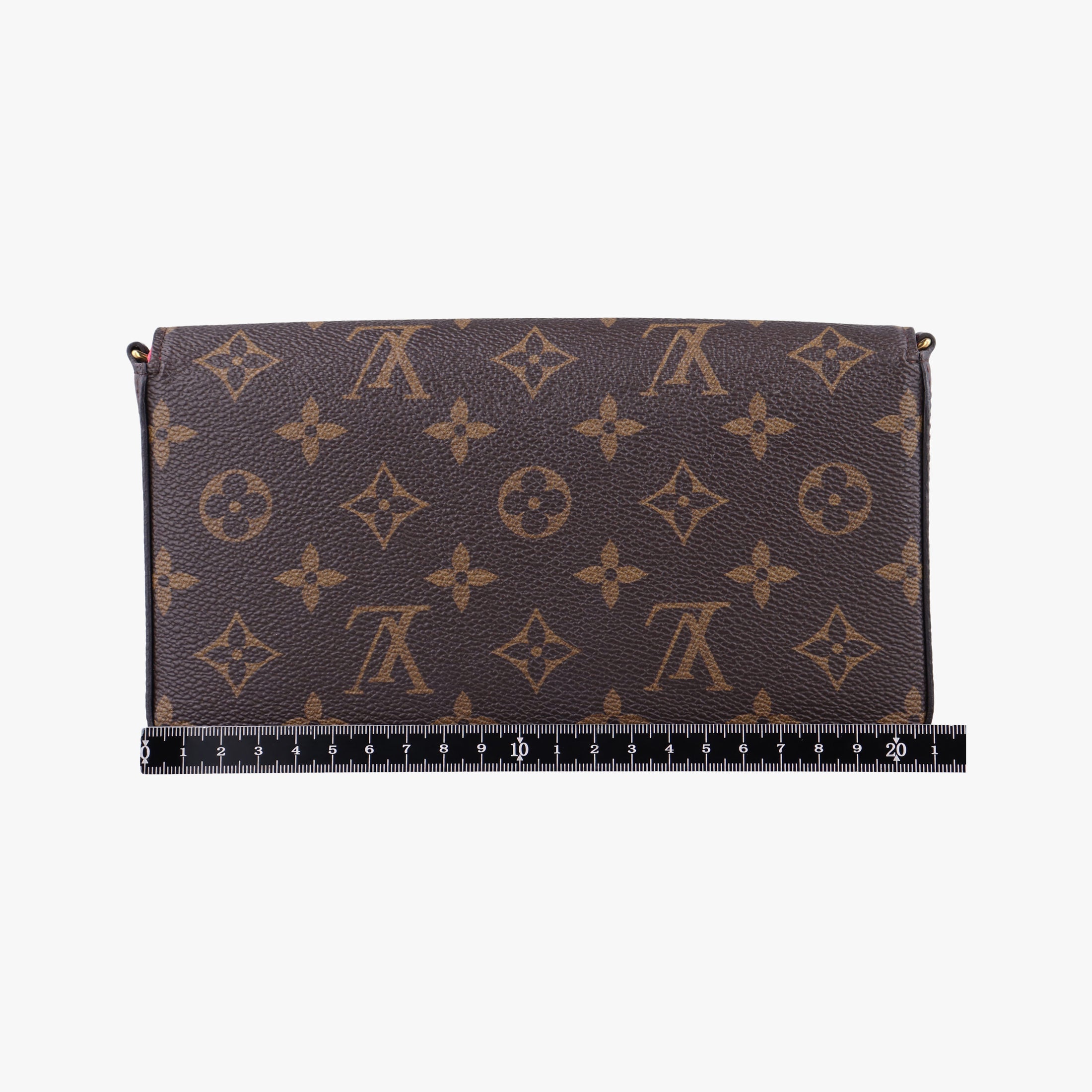 Love Lock Pochette Felicie Brown Monogram × Fuchsia Monogram PVC Coated Canvas M63999 MI5118ラブロック ポシェット フェリシー ブラウン×フューシャ モノグラムPVCコーティングキャンバス M63999 MI5118