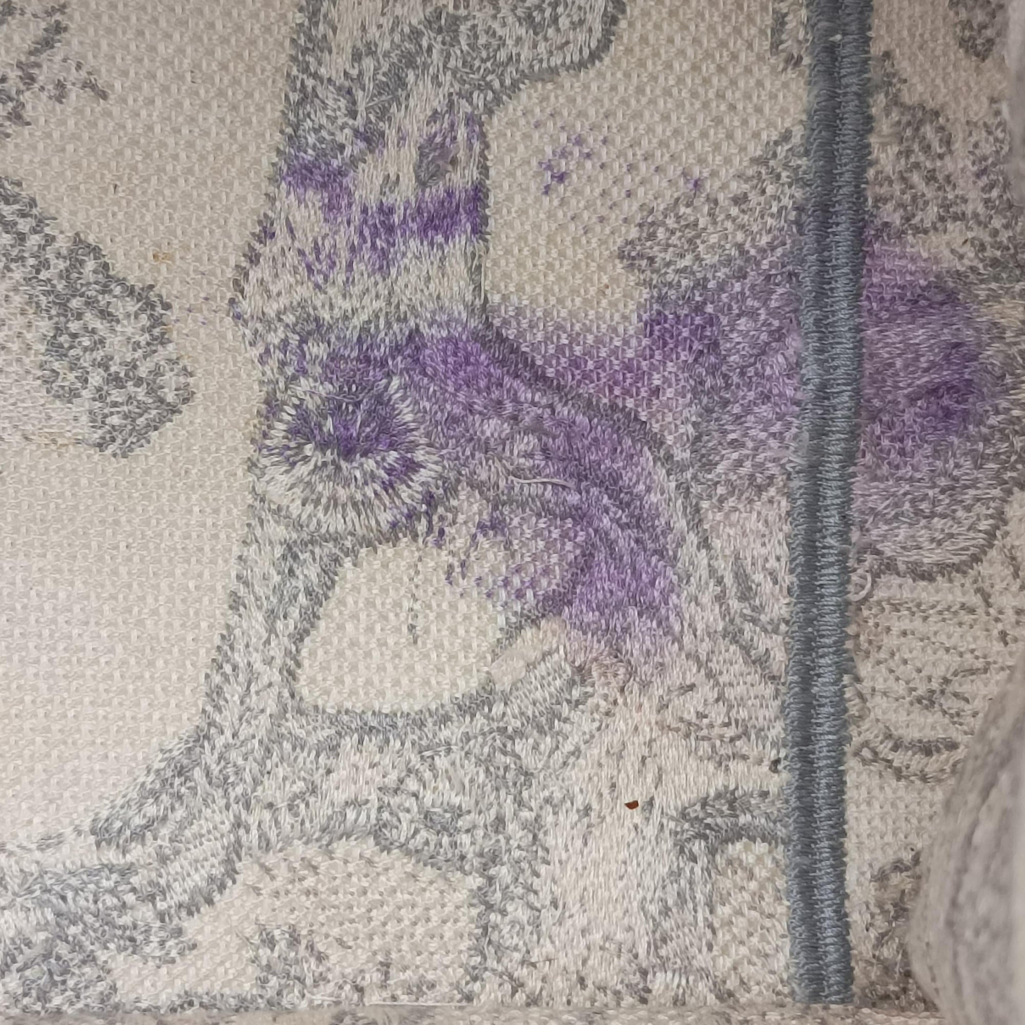 Toile de Jouy Grey canvas 50-MA-0280 IC Chipトワルドジュイ グレー キャンバス 50-MA-0280 ICチップ