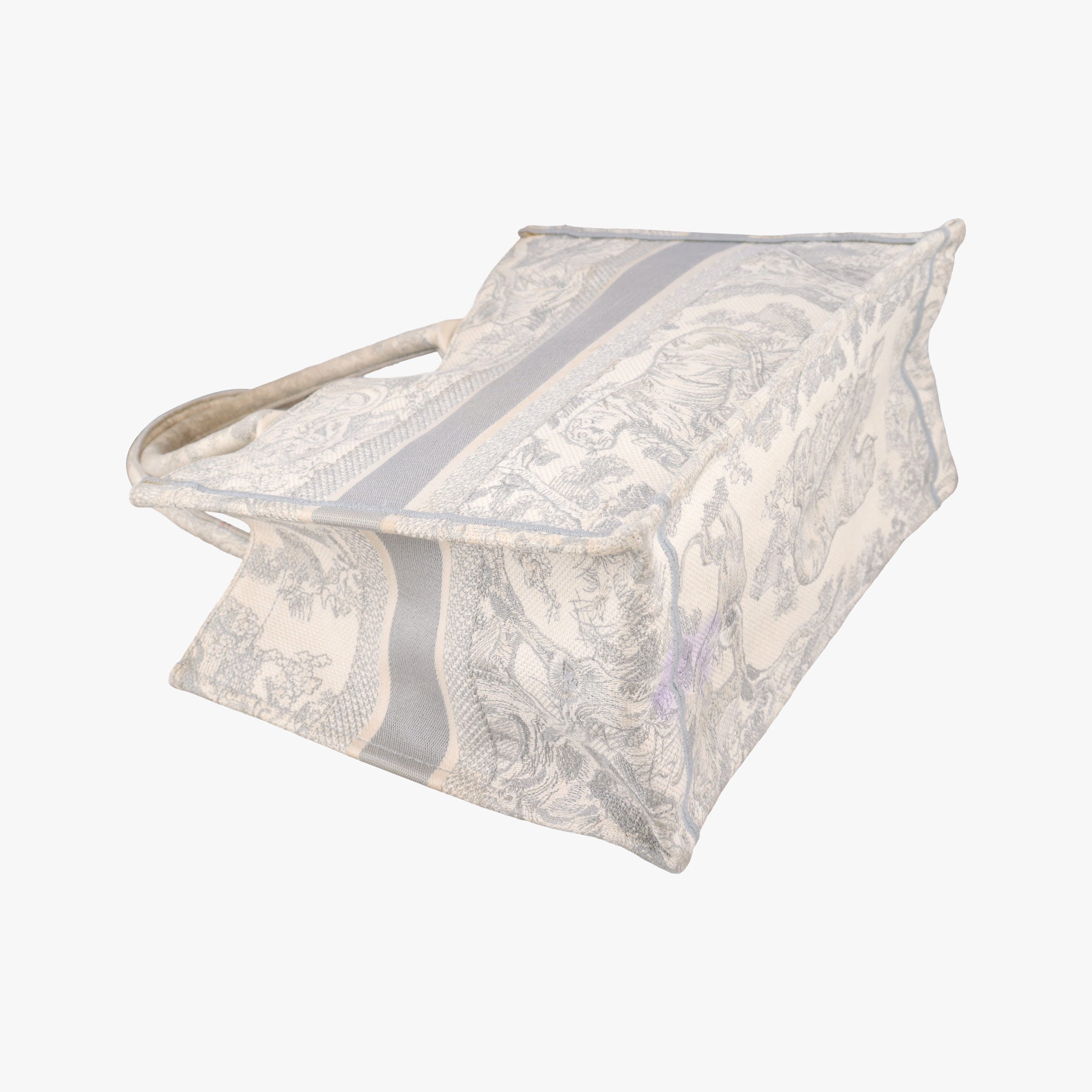 Toile de Jouy Grey canvas 50-MA-0280 IC Chipトワルドジュイ グレー キャンバス 50-MA-0280 ICチップ