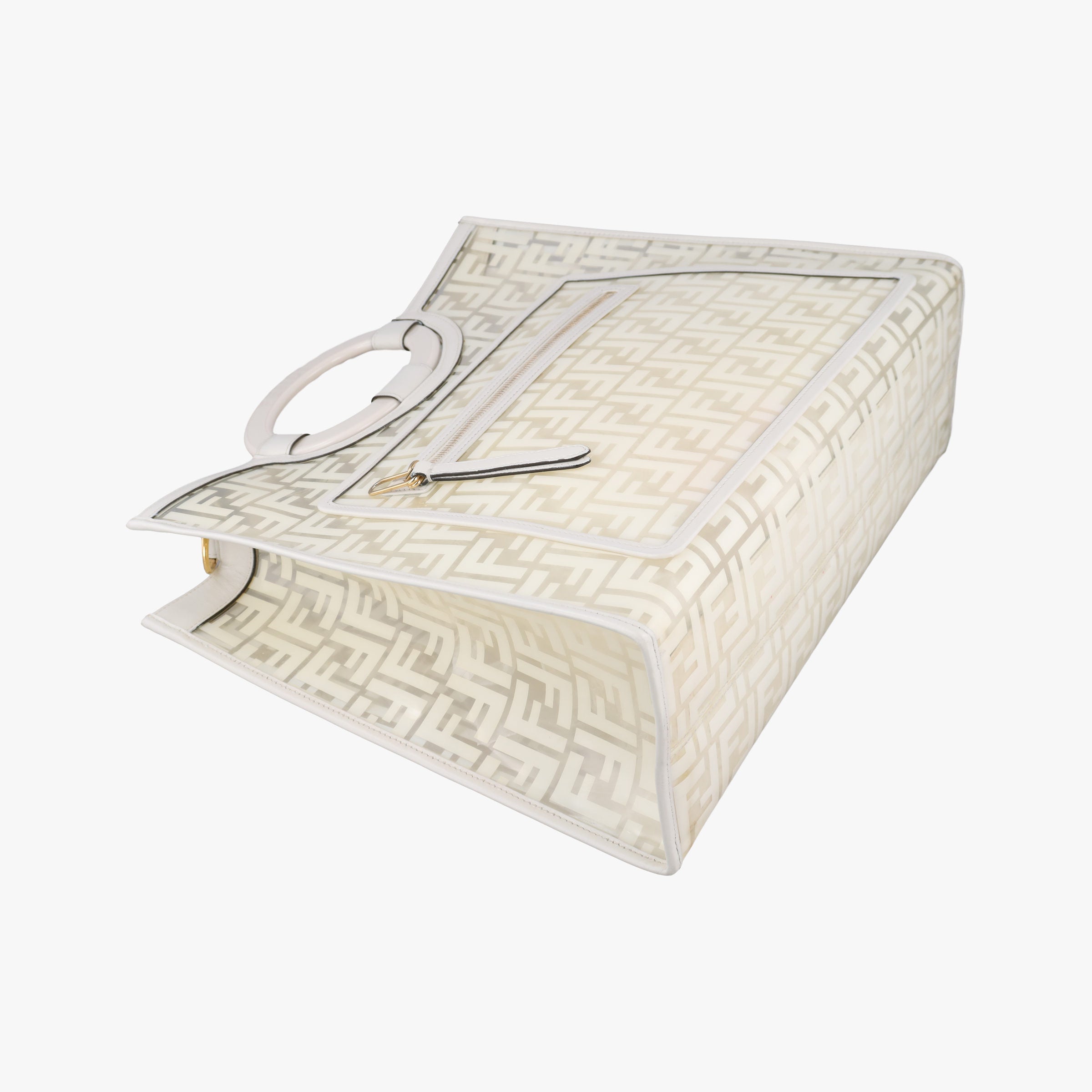 Runaway Shopper White PVC coated canvas 8BH360 8BH360-A7S0-198-8762ラナウェイショッパー ホワイト PVCコーティングキャンバス 8BH360 8BH360-A7S0-198-8762