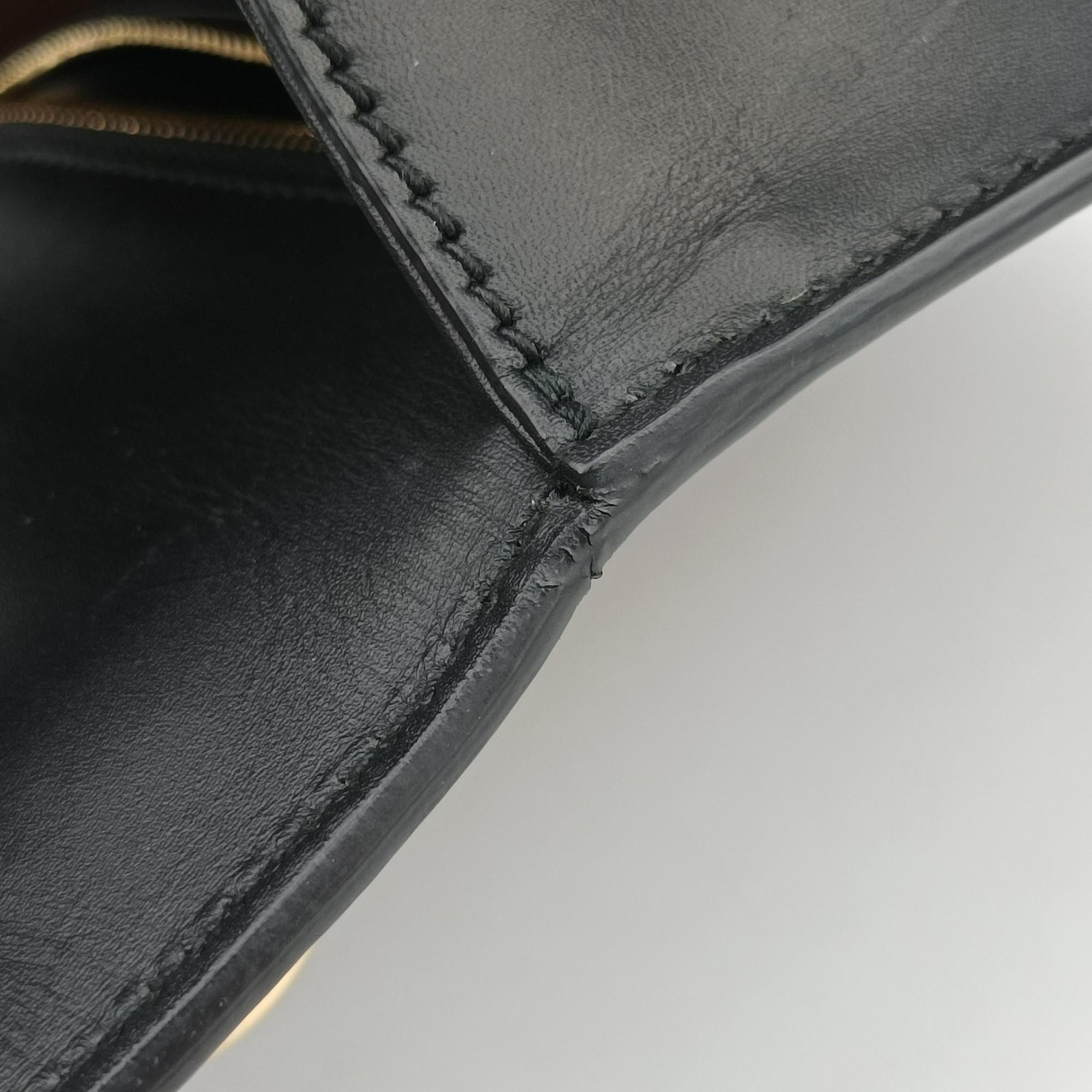 Sylvie Black×green×red Leather 421882 C023285386シルヴィ ブラック×グリーン×レッド レザー 421882 C023285386