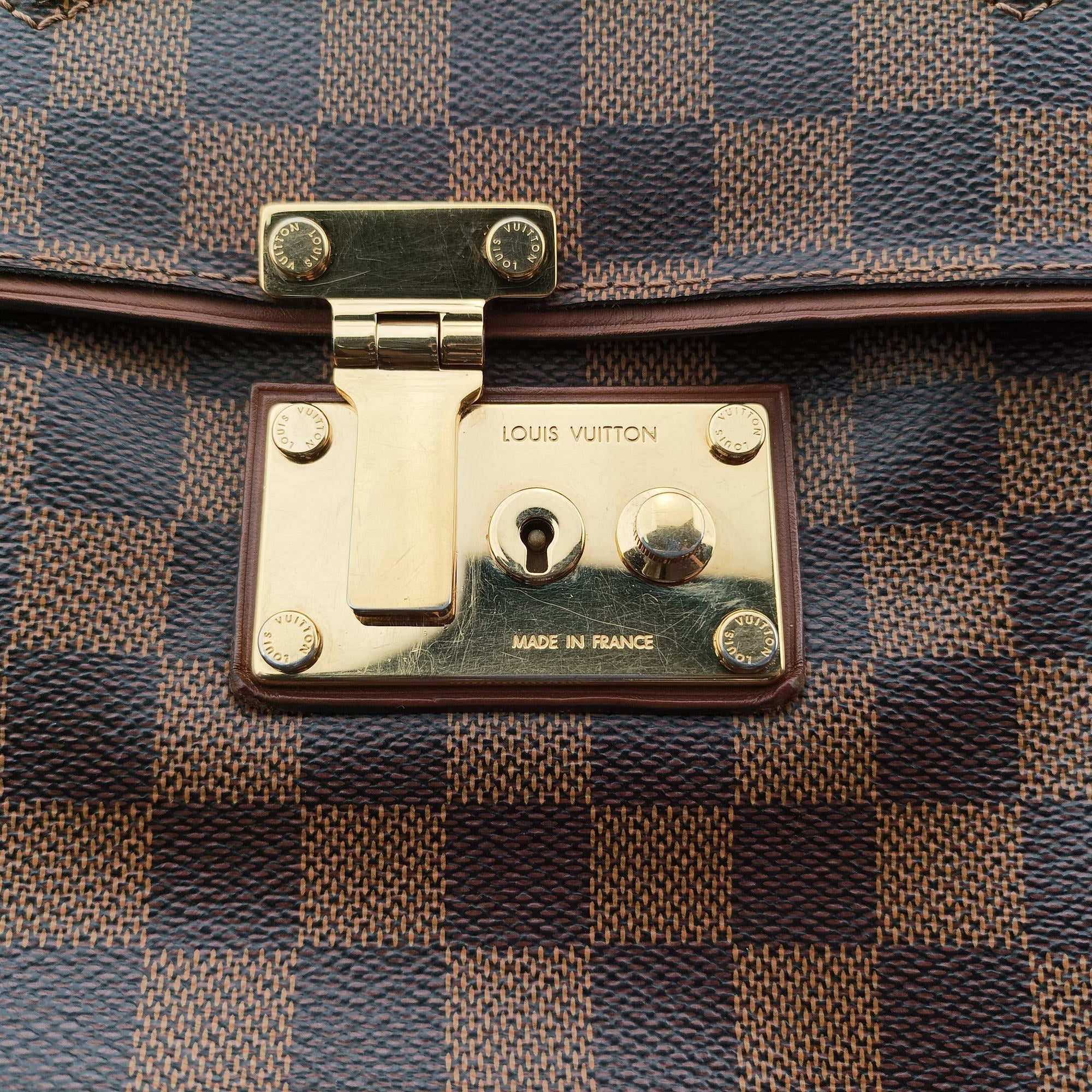 Ascot EBENE Damier canvas N41273 FL0154アスコット エベヌ ダミエ キャンバス N41273 FL0154