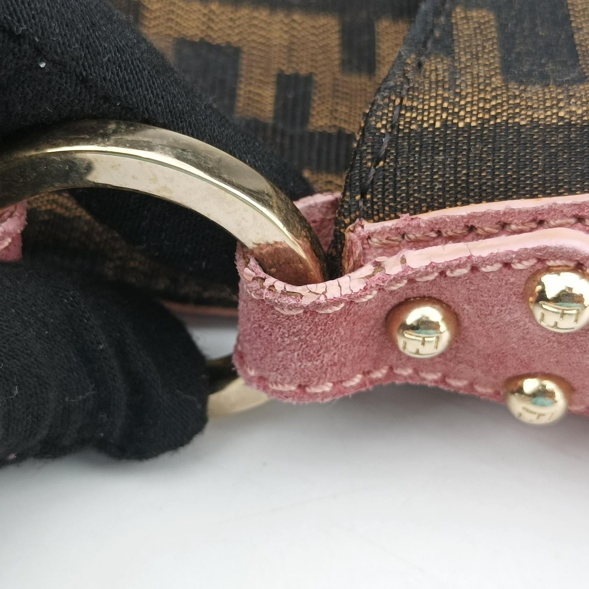 Zucca Chef Brown x Pink canvas 8BR445 2305/8BR445/MXM/058ズッカ シェフ ブラウン x ピンク キャンバス 8BR445 2305/8BR445/MXM/058