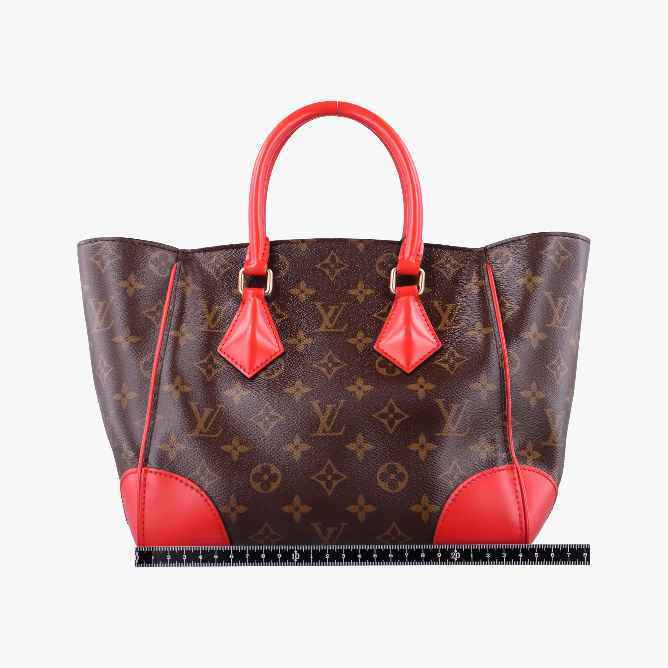 PHENIX PM brown×COQUELICOT Monogram Canvas×calf leather M41537 CA5105フェニックスPM モノグラム/ブラウン×コクリコ モノグラムキャンバス×カーフレザー M41537 CA5105