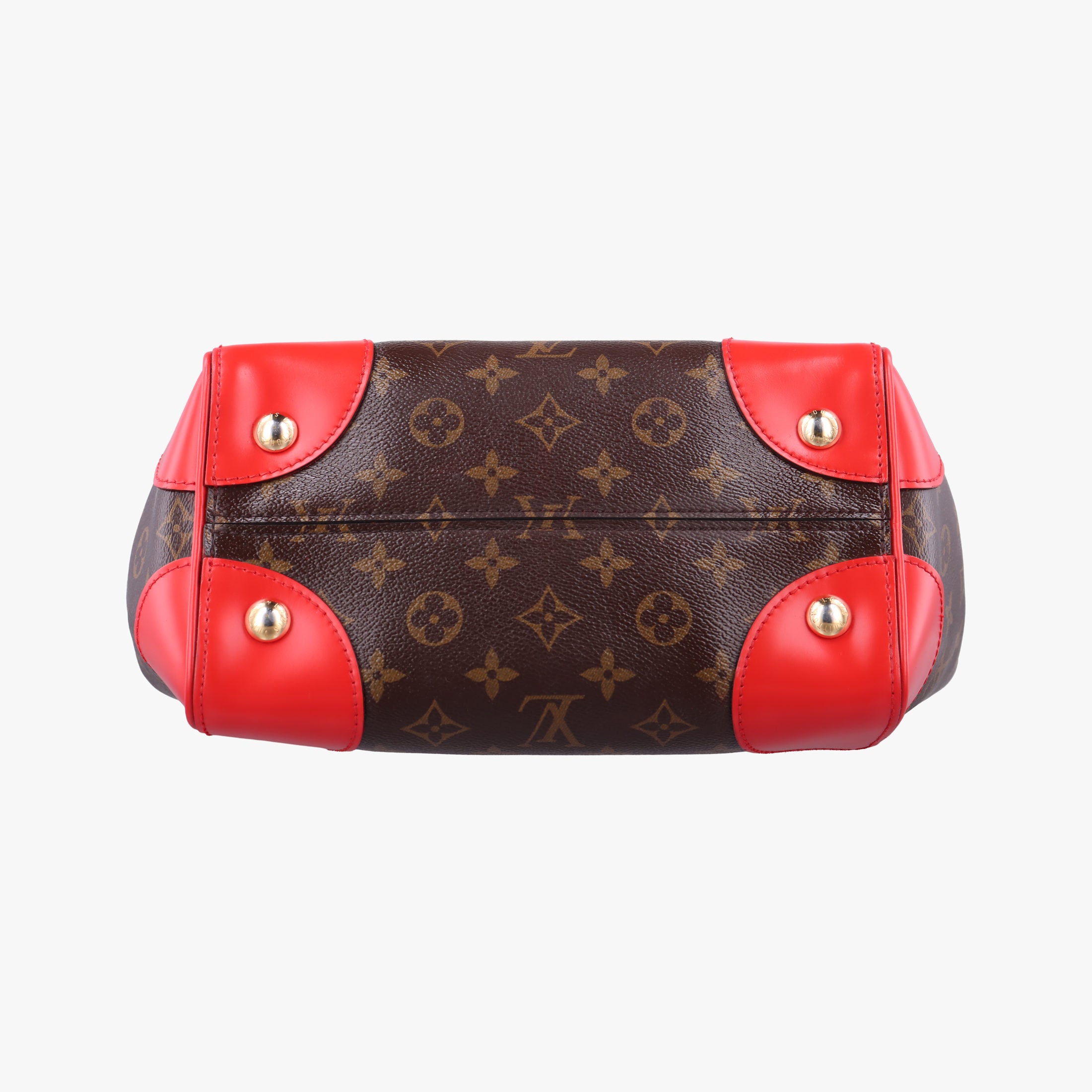 PHENIX PM brown×COQUELICOT Monogram Canvas×calf leather M41537 CA5105フェニックスPM モノグラム/ブラウン×コクリコ モノグラムキャンバス×カーフレザー M41537 CA5105