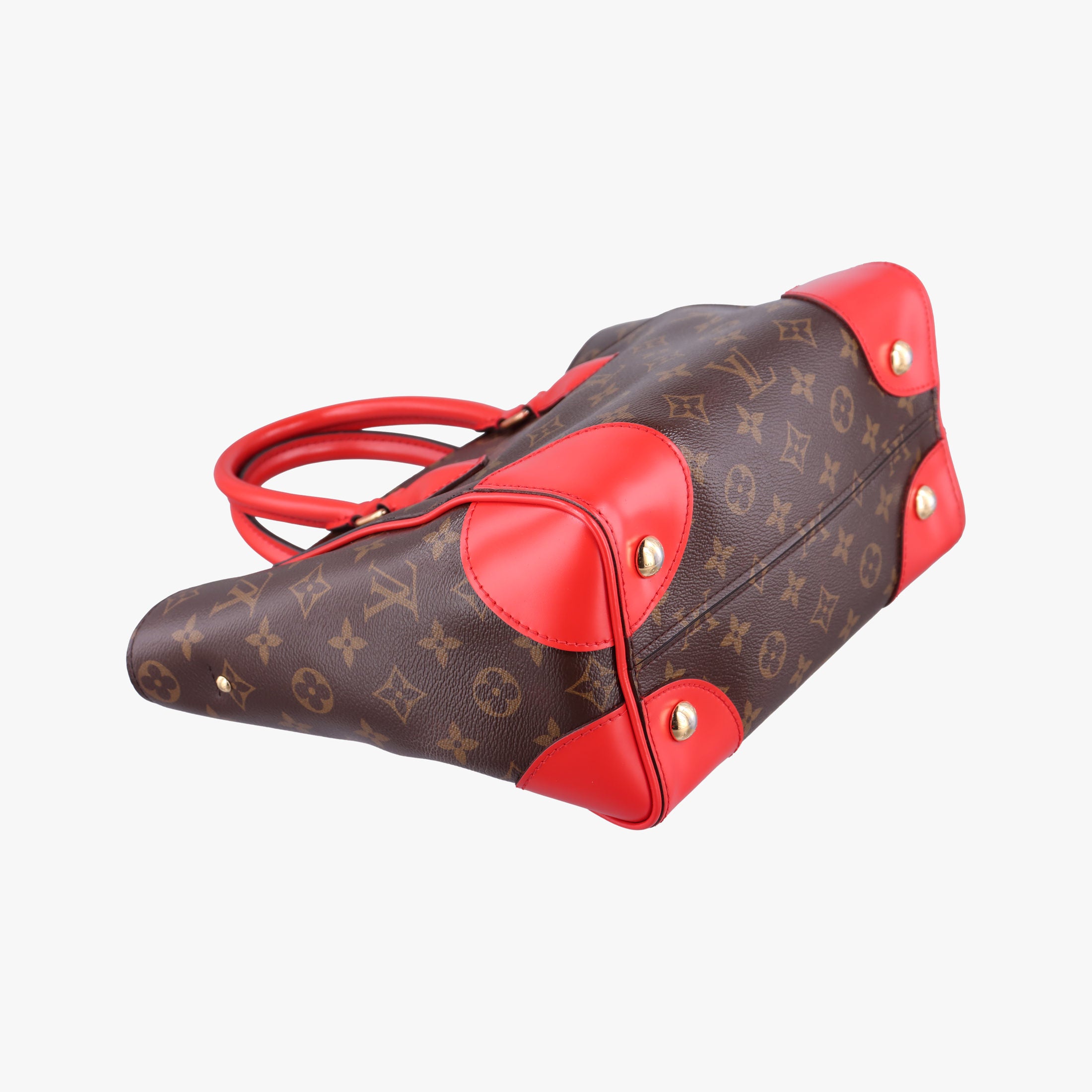 PHENIX PM brown×COQUELICOT Monogram Canvas×calf leather M41537 CA5105フェニックスPM モノグラム/ブラウン×コクリコ モノグラムキャンバス×カーフレザー M41537 CA5105