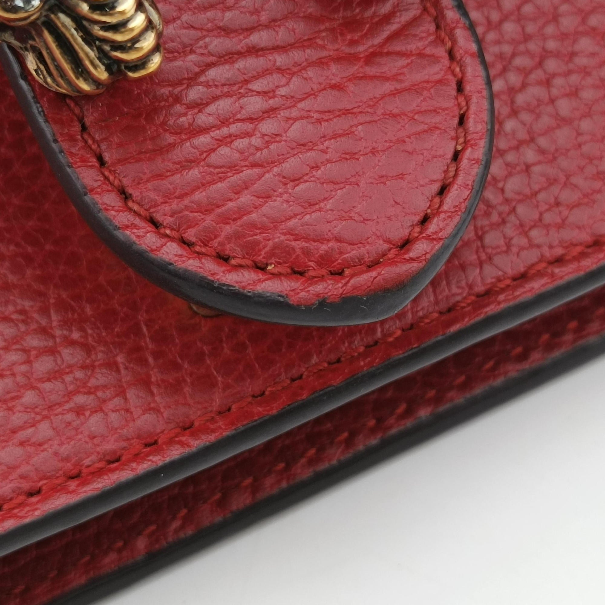 Dionysus Red Leather 400249 F029657508ディオニュソス レッド レザー 400249 F029657508