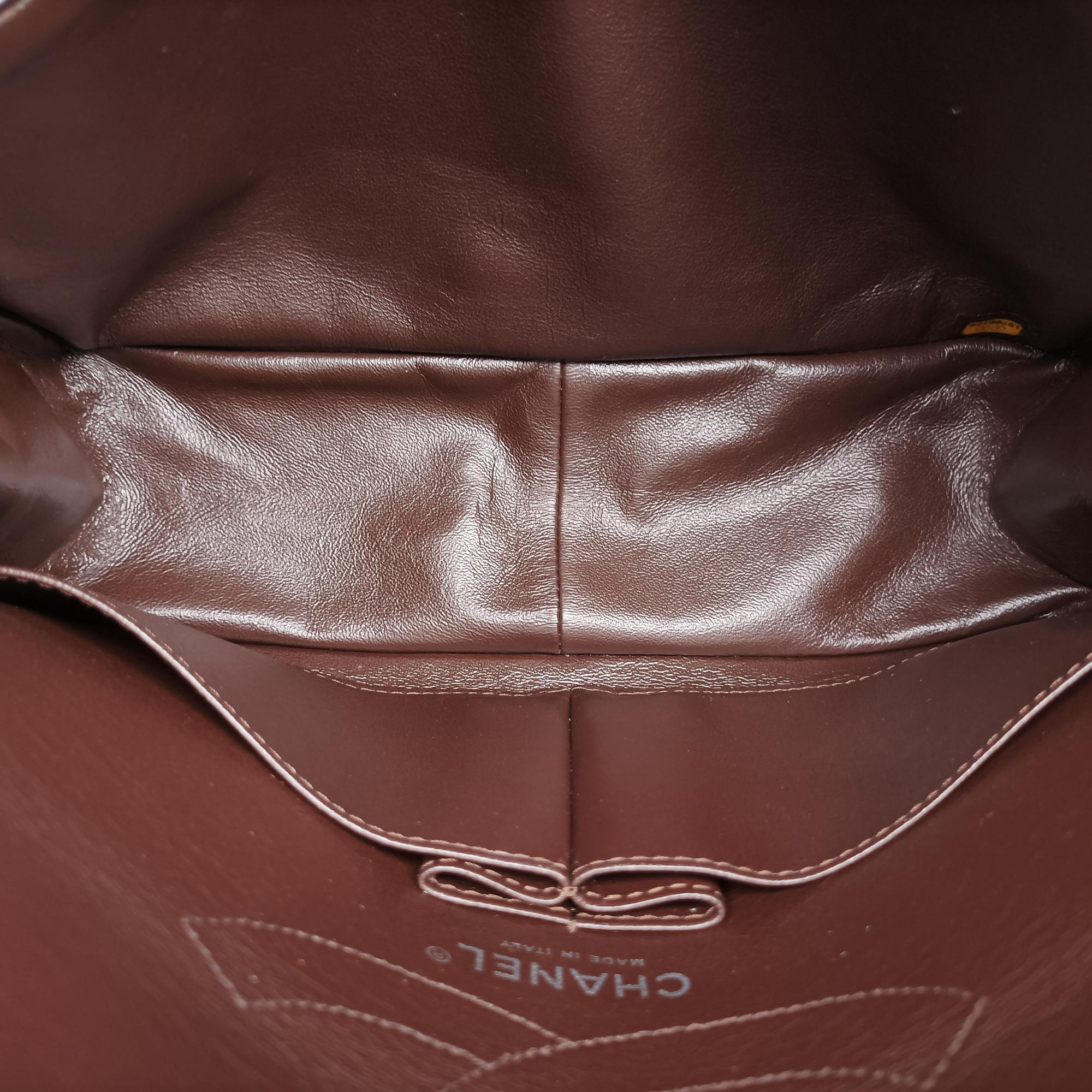 2.55 double flap Matelasse Burgundy Patent Leather A37587 157861282.55 ダブルフラップマトラッセ ワインレッド パテント A37587 15786128