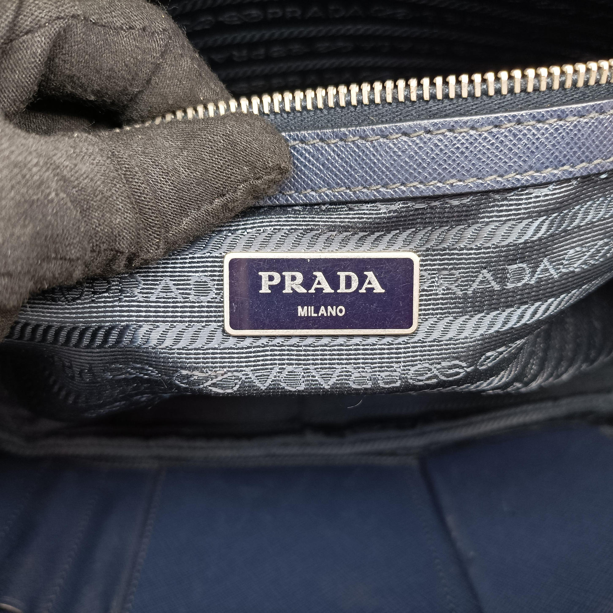 Briefcase Navy SAFFIANO Leather VS305M 173 7/Rブリーフケース ネイビー サフィアーノレザー VS305M 173 7/R