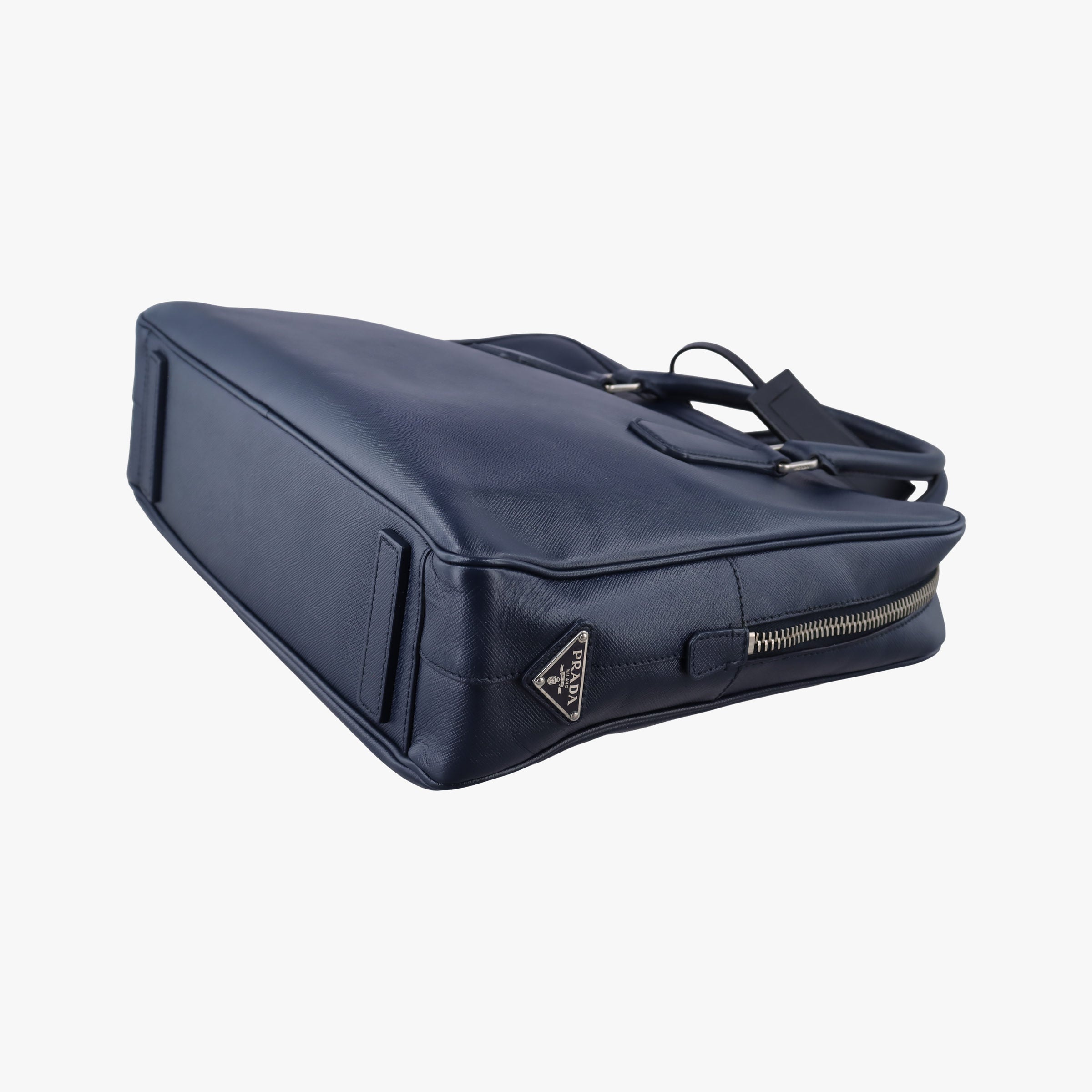 Briefcase Navy SAFFIANO Leather VS305M 173 7/Rブリーフケース ネイビー サフィアーノレザー VS305M 173 7/R