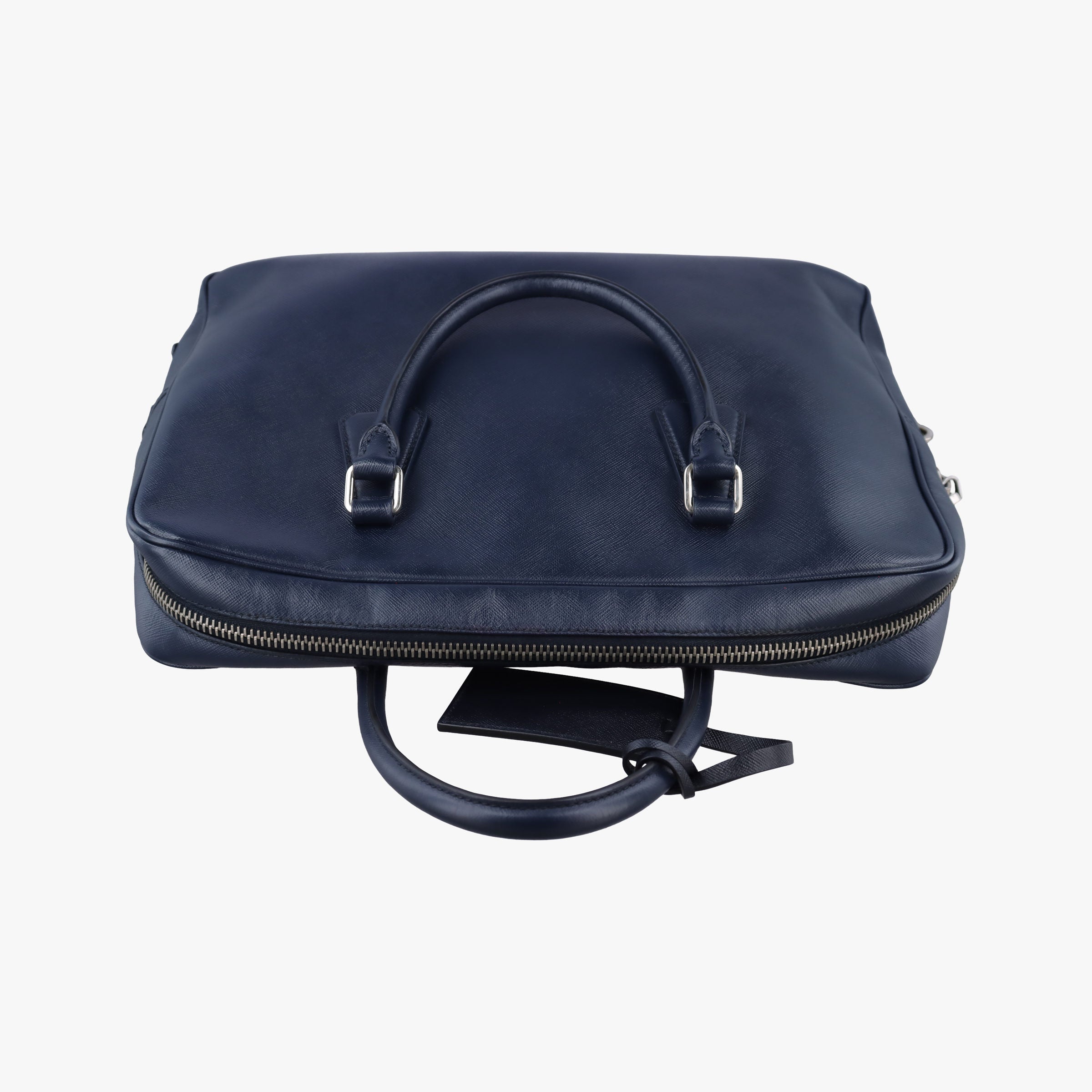 Briefcase Navy SAFFIANO Leather VS305M 173 7/Rブリーフケース ネイビー サフィアーノレザー VS305M 173 7/R