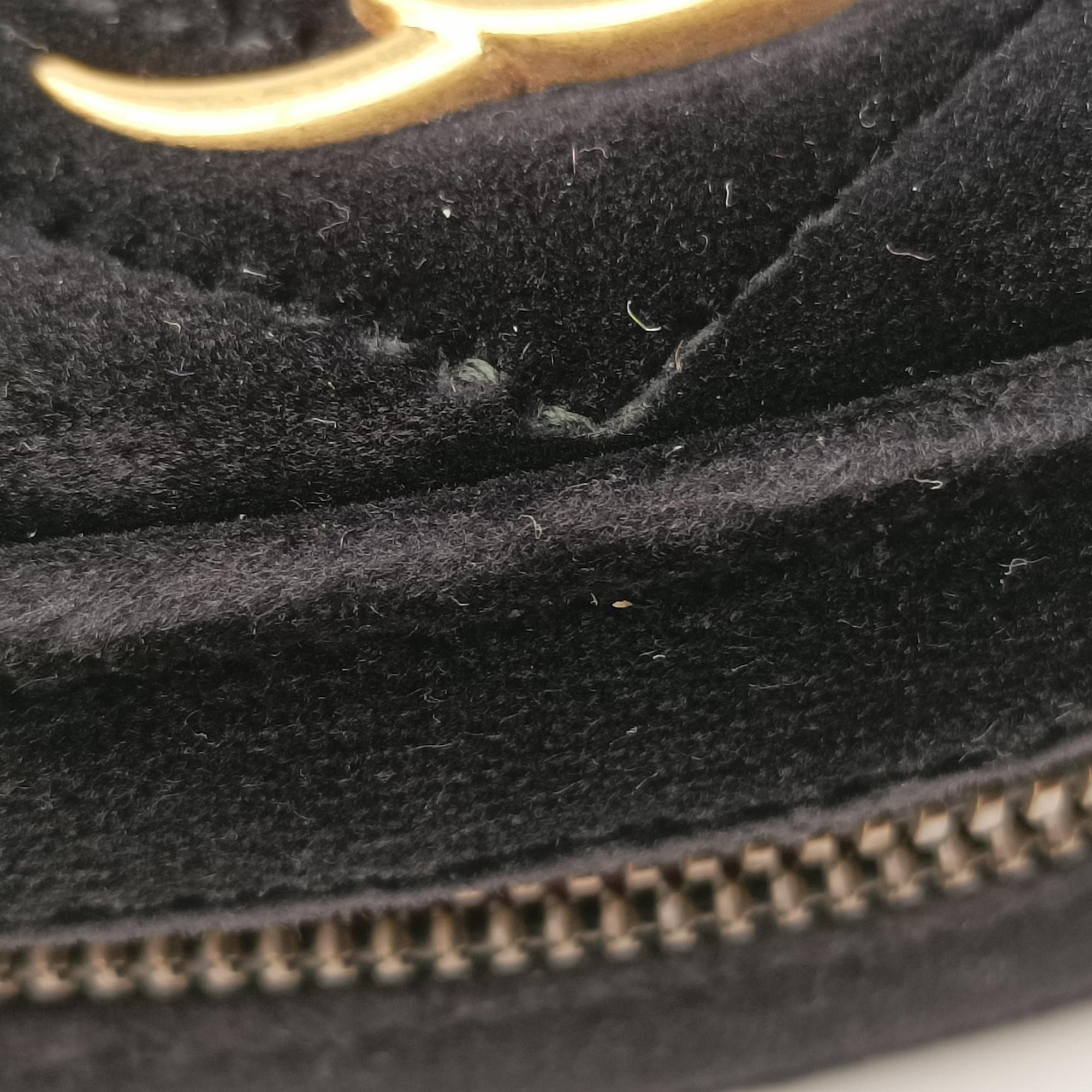 GG Marmont Black velour 476434 D024404412GGマーモント ブラック ベロア 476434 D024404412