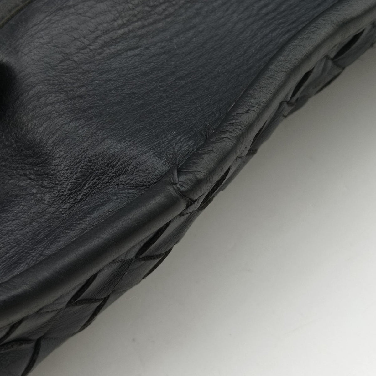 Intrecciato Black lambskin B00800840Iイントレチャート ブラック ラムスキン B00800840I