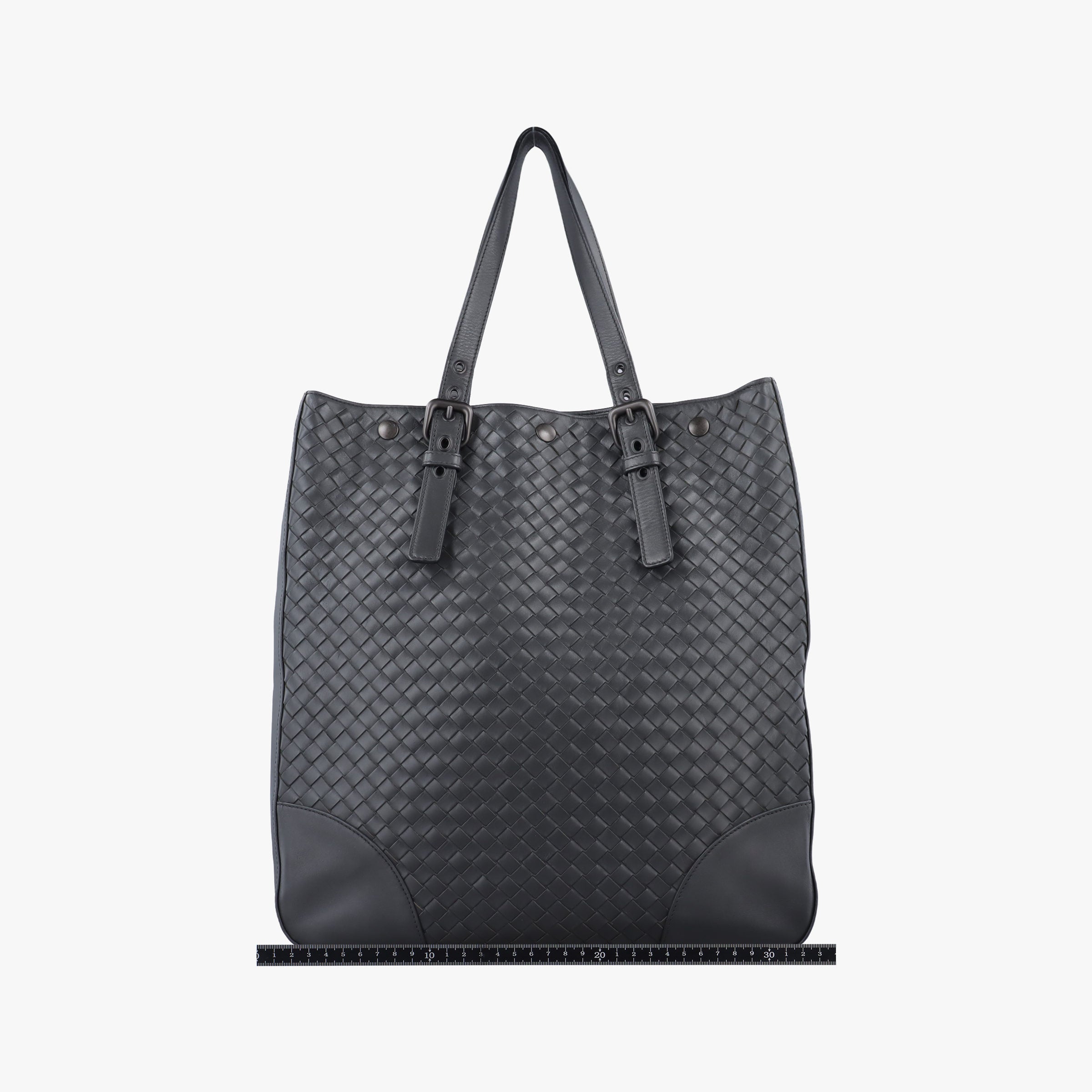 Intrecciato Shopper Acatl Grey lambskin B01745346Vイントレチャート ショッパー アキャトル グレー ラムスキン B01745346V