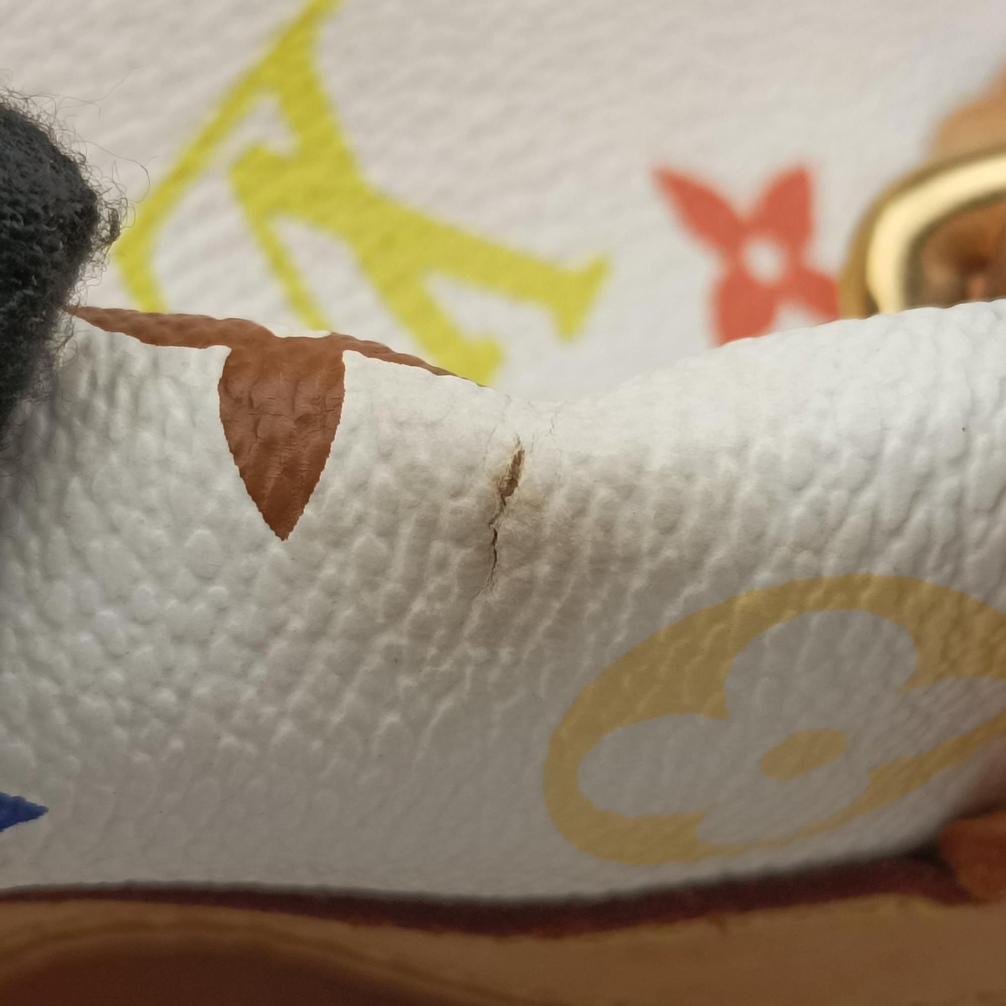 CLAUDIA white Monogram Multicolor M40193 Lot number unknownクラウディア ブロン モノグラム マルチカラー M40193 製番不明