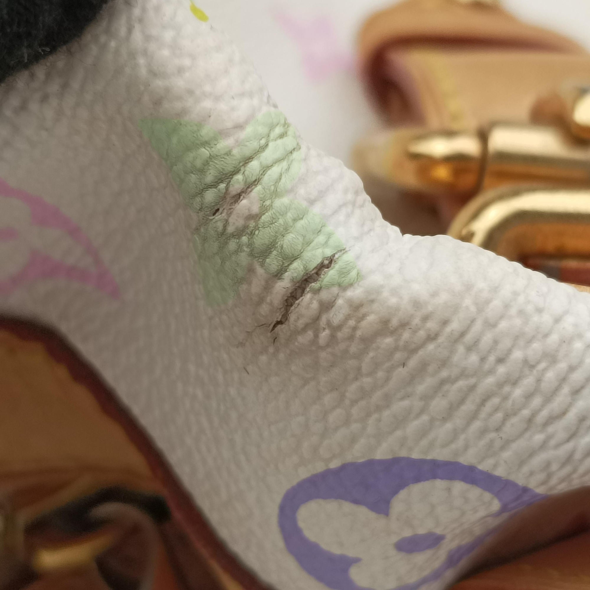 CLAUDIA white Monogram Multicolor M40193 Lot number unknownクラウディア ブロン モノグラム マルチカラー M40193 製番不明
