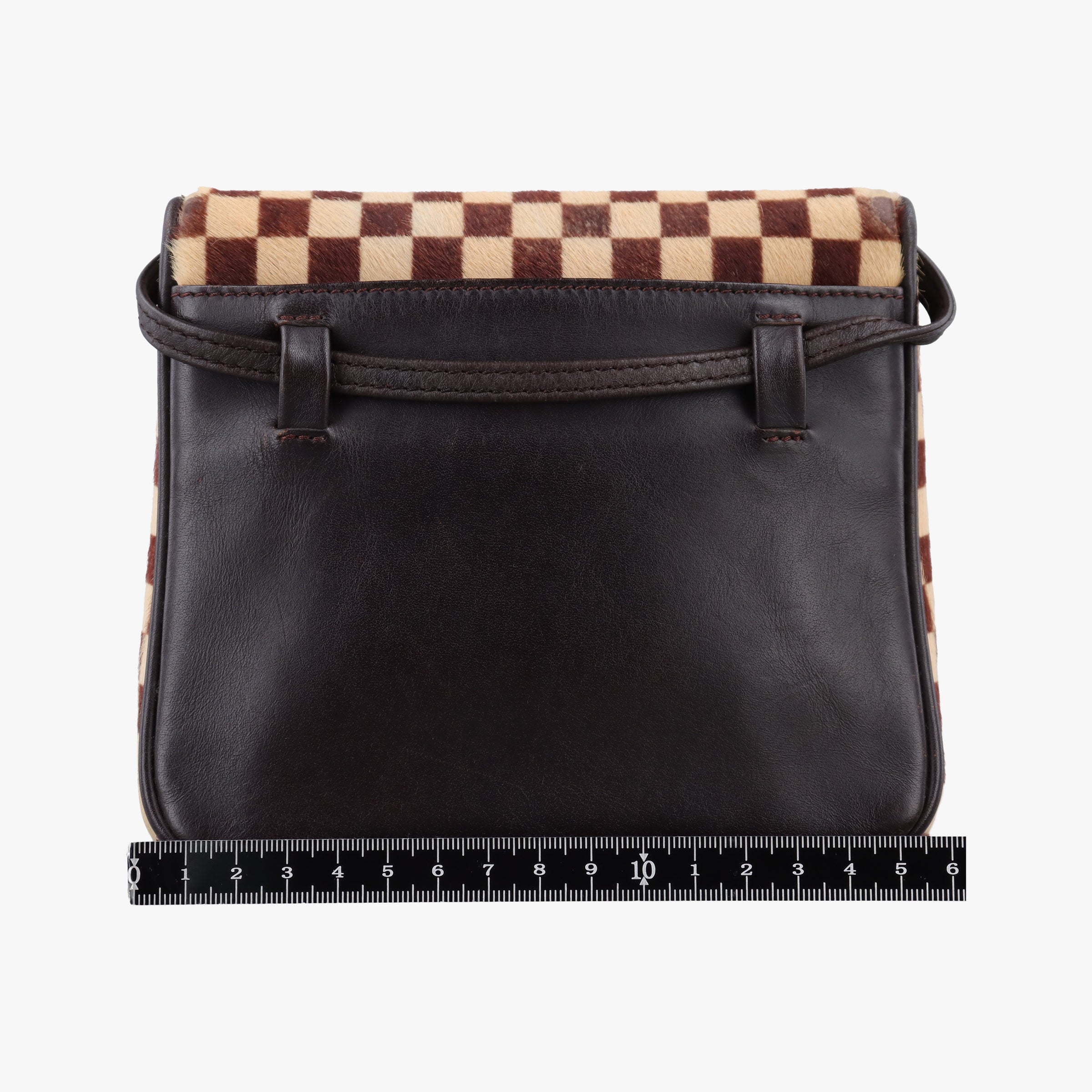 Gazelle Brown Damier Sauvage Pony Hair M92130 CE0057ガゼル ブラウン / エベヌ ダミエ ソバージュハラコ M92130 CE0057