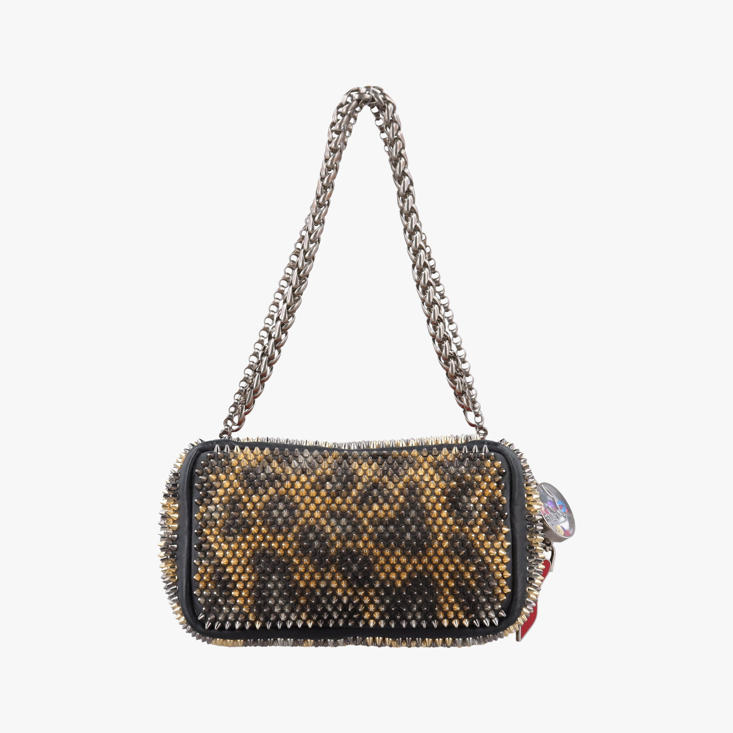 Piloutin Black×Leopard Print Leather ピロタン ブラック×レオパード柄 レザー