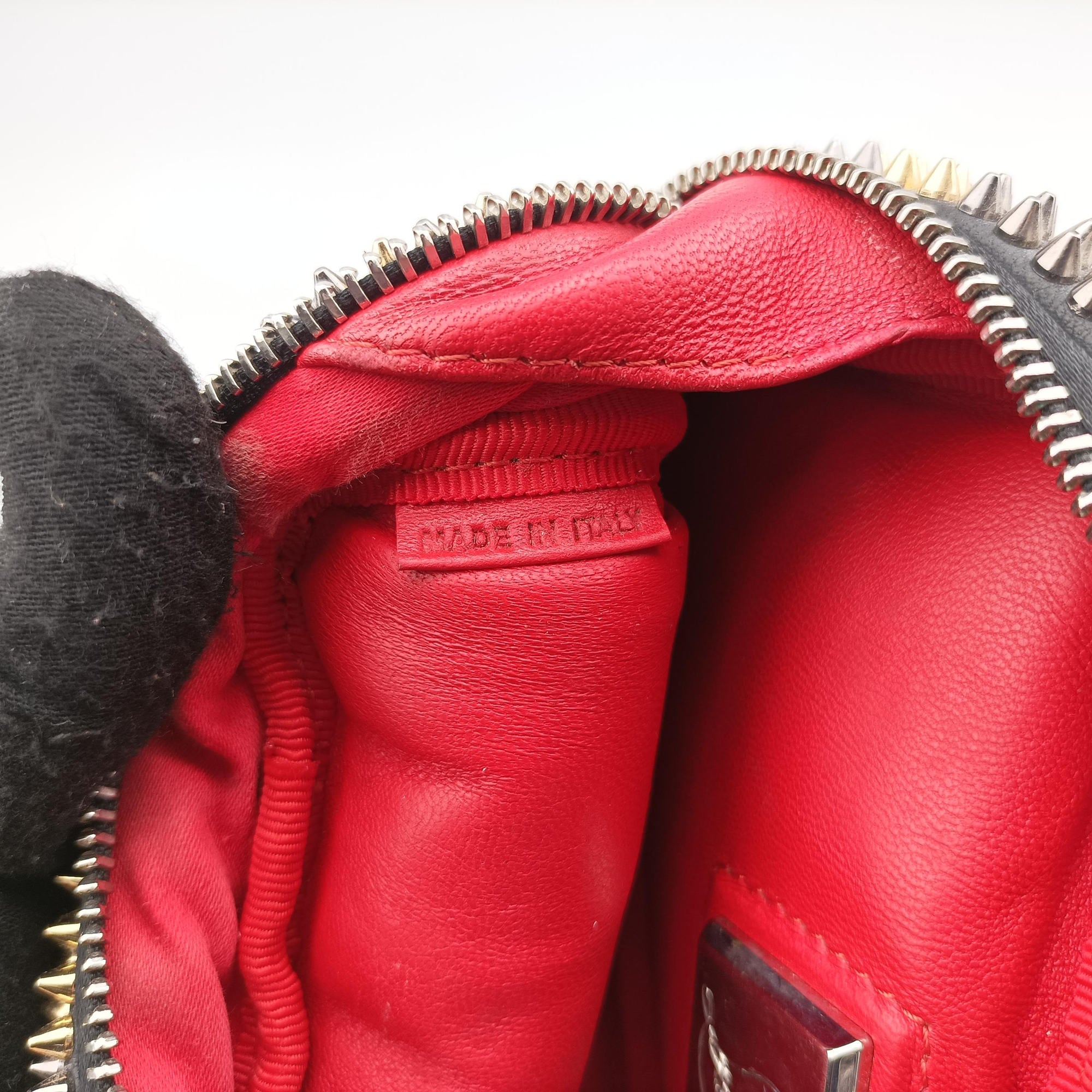 Piloutin Black×Leopard Print Leather ピロタン ブラック×レオパード柄 レザー
