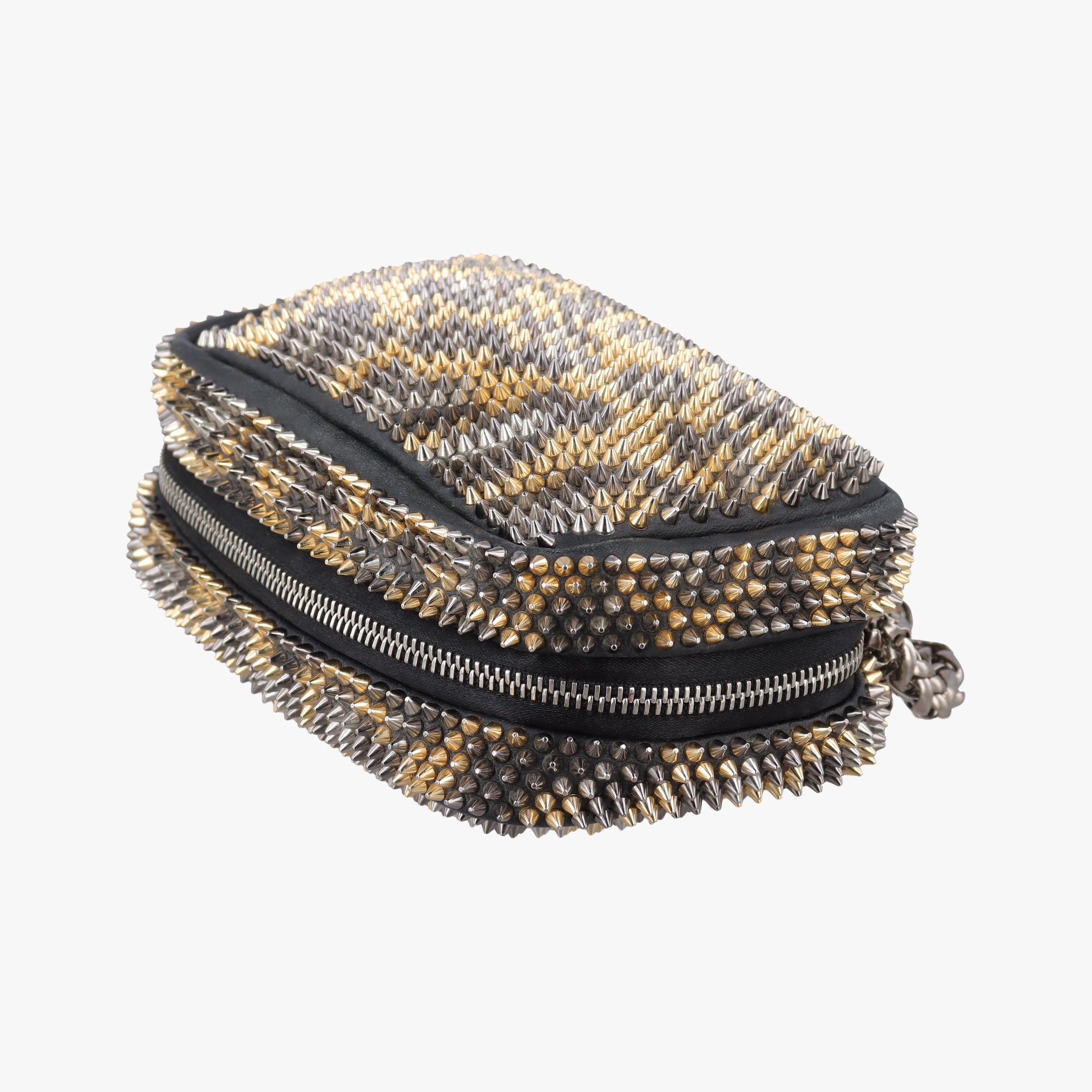 Piloutin Black×Leopard Print Leather ピロタン ブラック×レオパード柄 レザー