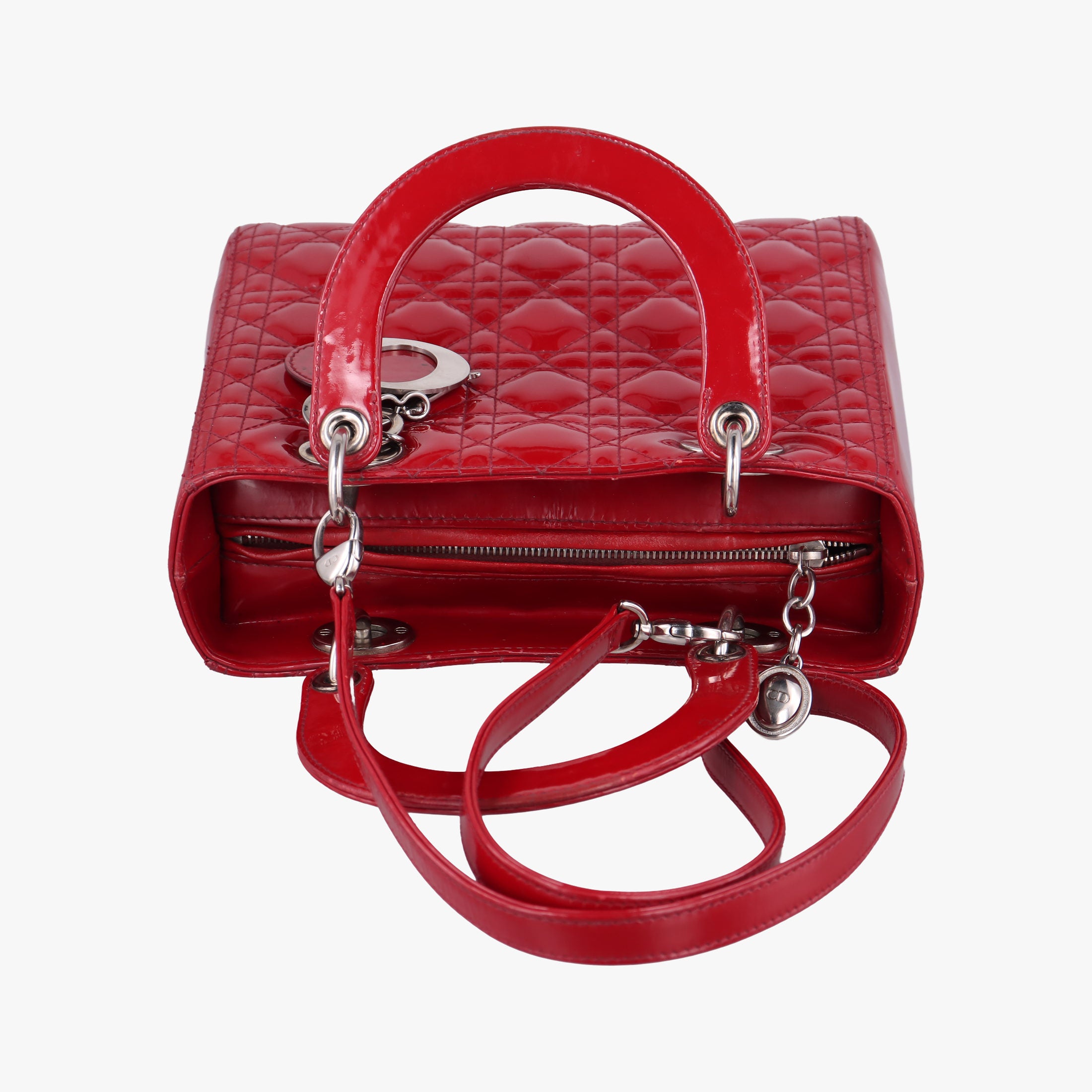 Lady Dior Red patent 16-BO-0131 Bレディディオール レッド パテント 16-BO-0131 B
