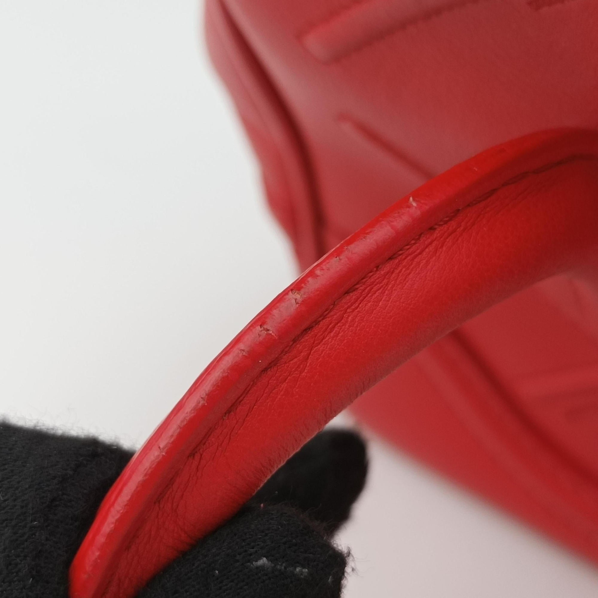 Palazzo Empire Red Leather パラッツォエンパイア レッド レザー