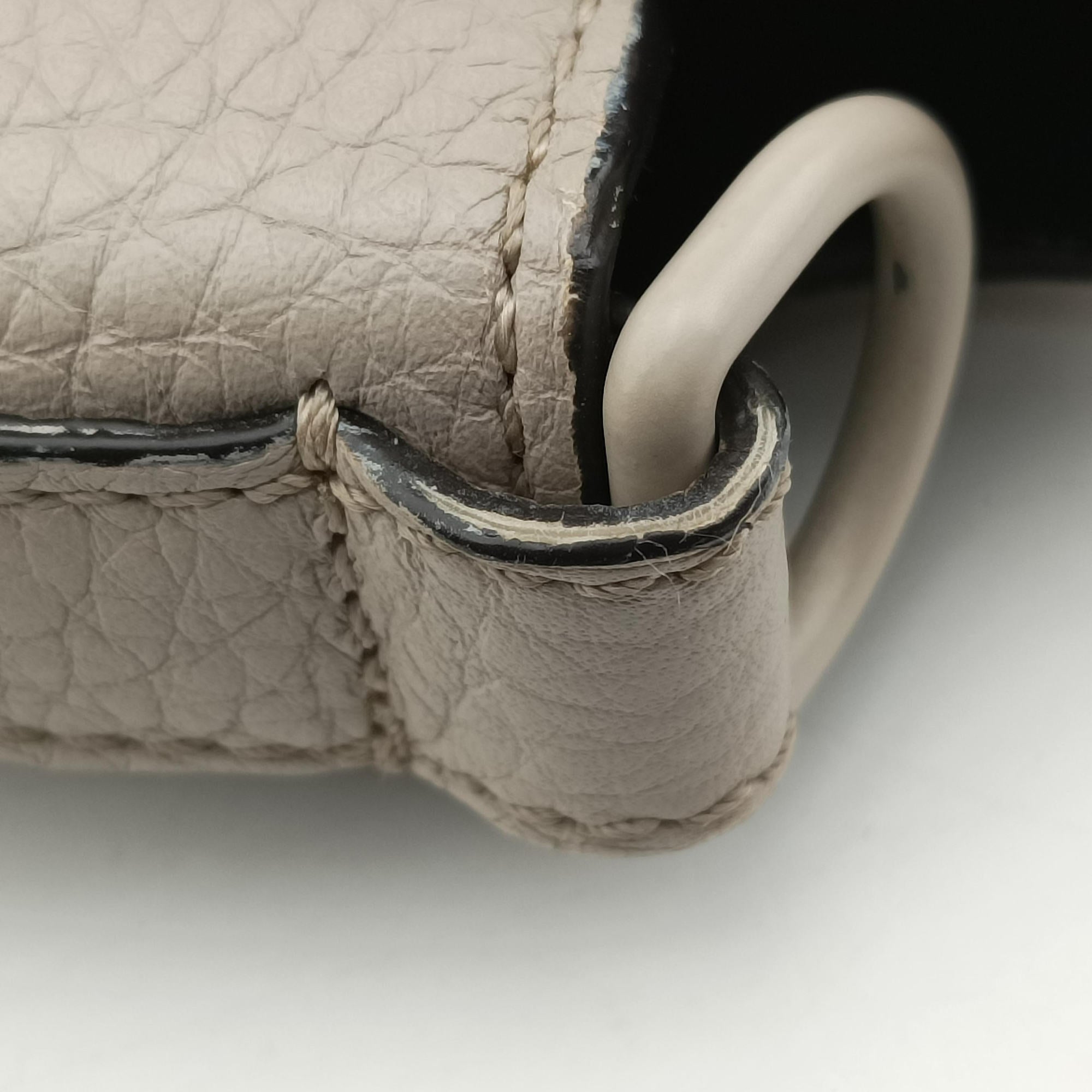 Baguette Grey Leather 7VA537 7VA537 AG0L 228-3262マンマバケット グレー レザー 7VA537 7VA537 AG0L 228-3262
