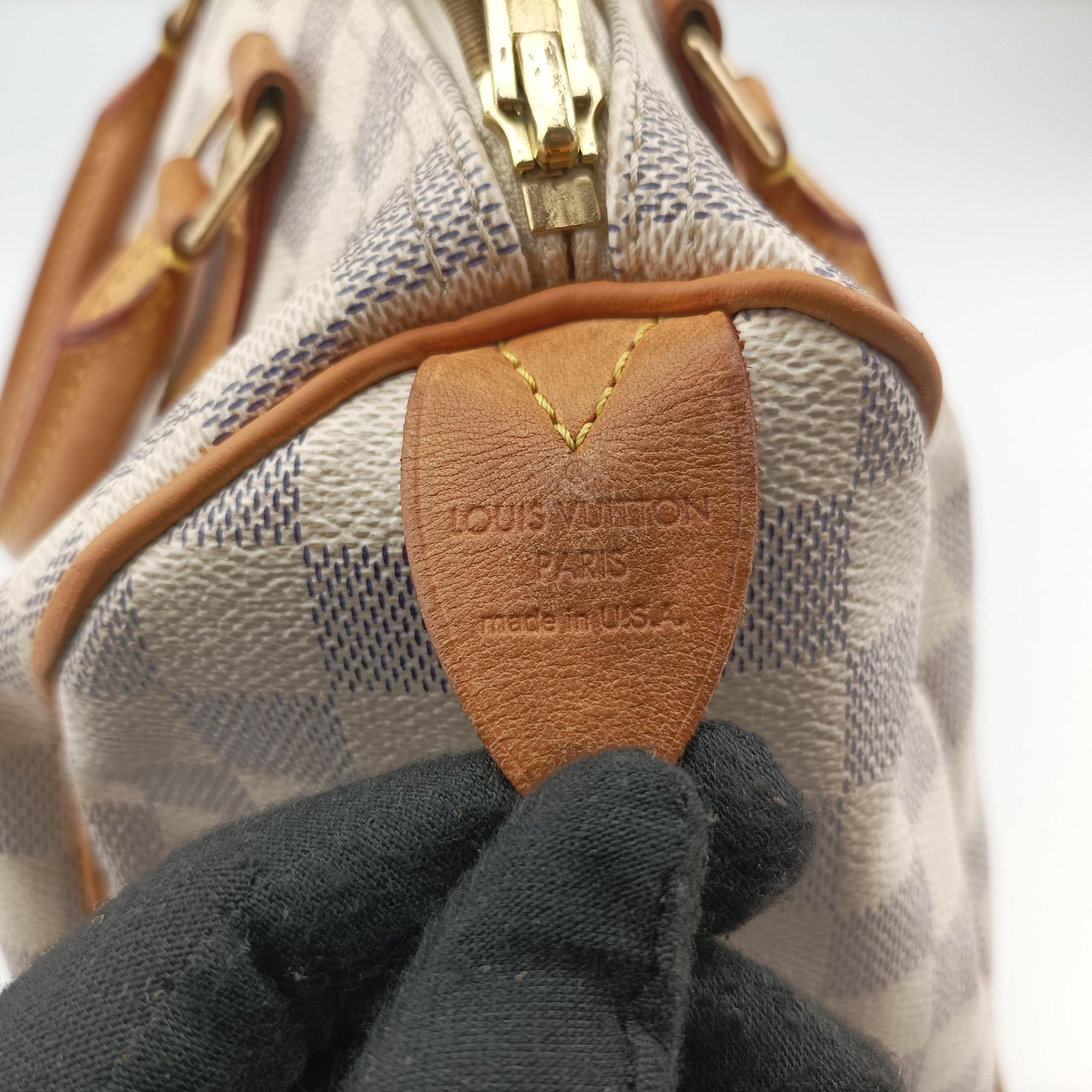 Speedy 25 AZUR Damier Canvas N41534 SD2038スピーディ25 アズール ダミエキャンバス N41534 SD2038