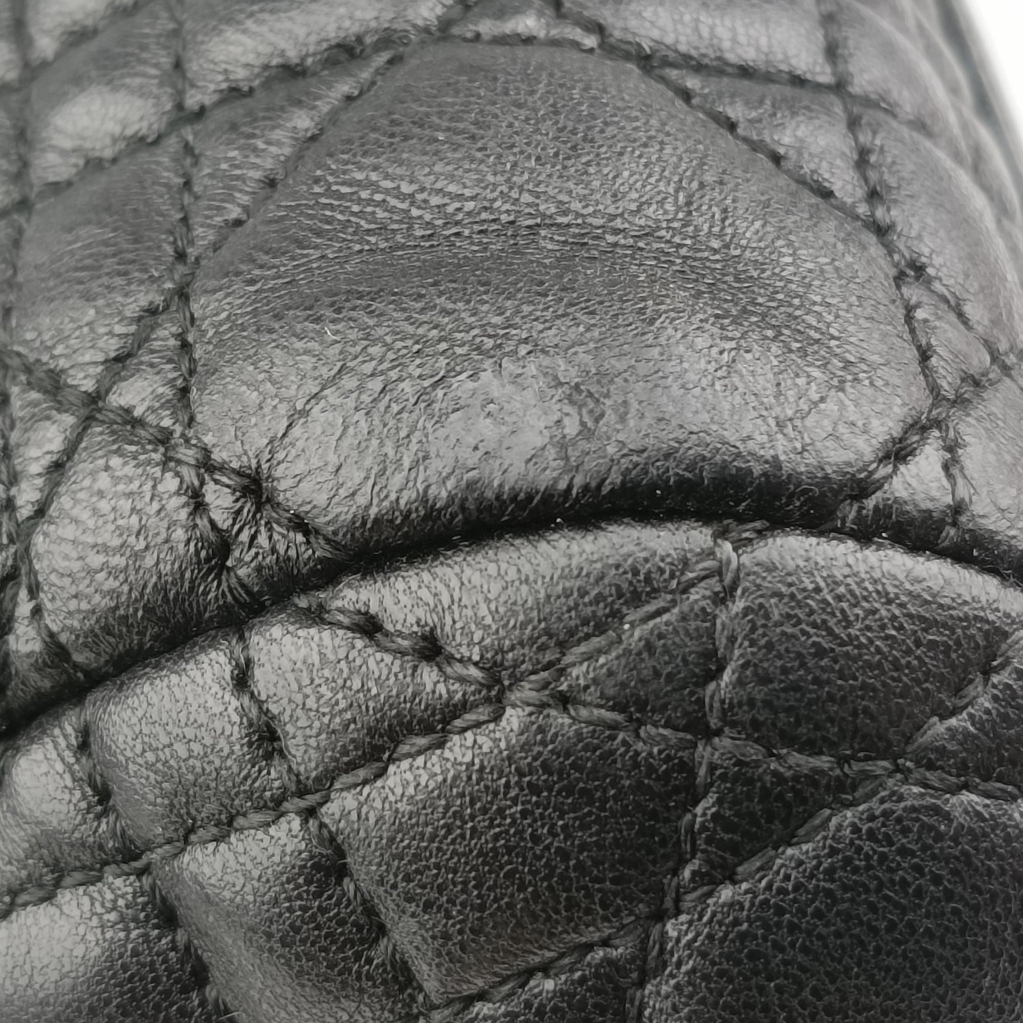 Cannage Dior Soft Shopping Black lambskin 26-MA-0111ディオールソフト ブラック ラムスキン 26-MA-0111