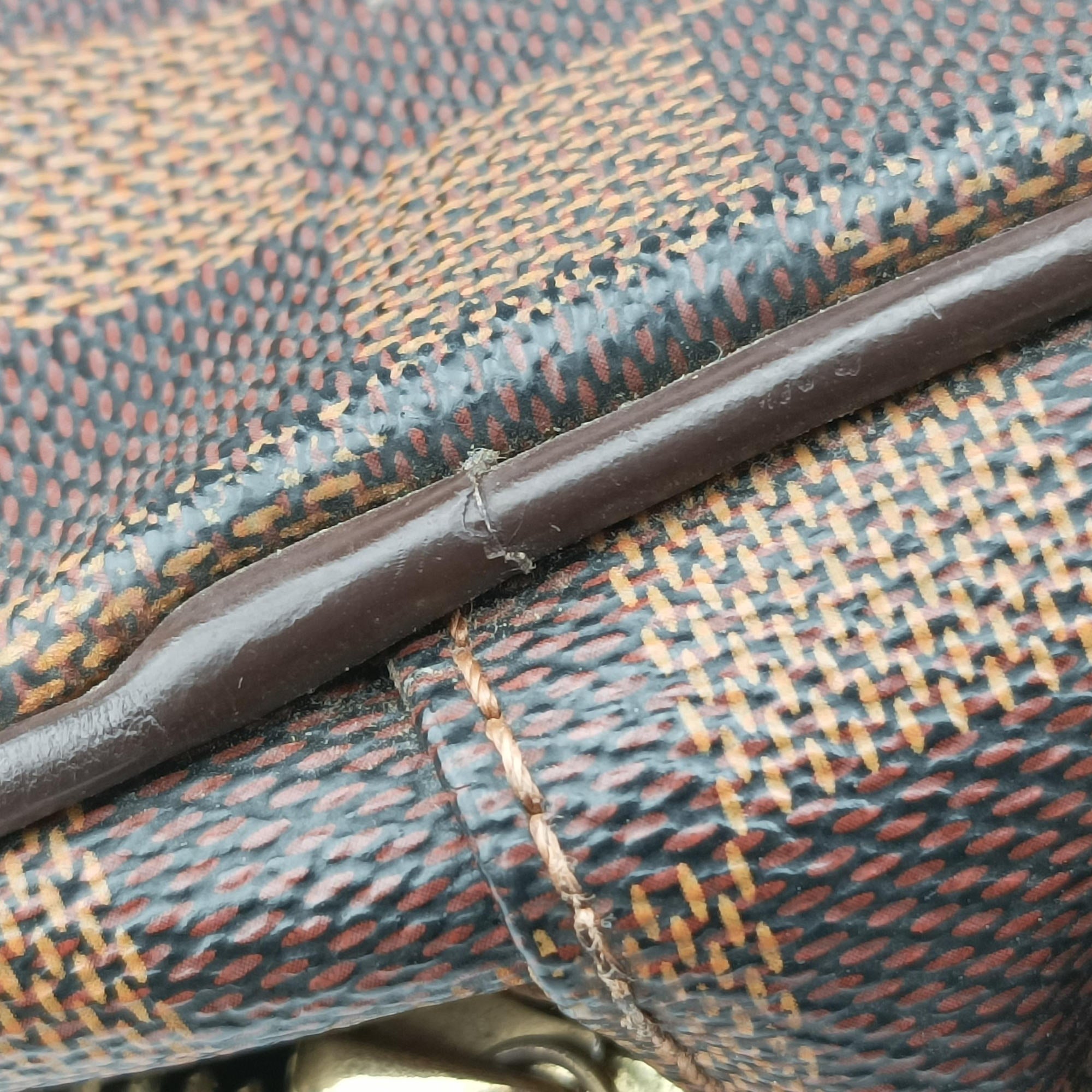SHELTON MM EBENE Damier Canvas N41149 MI0142シェルトンMM エベヌ ダミエキャンバス N41149 MI0142