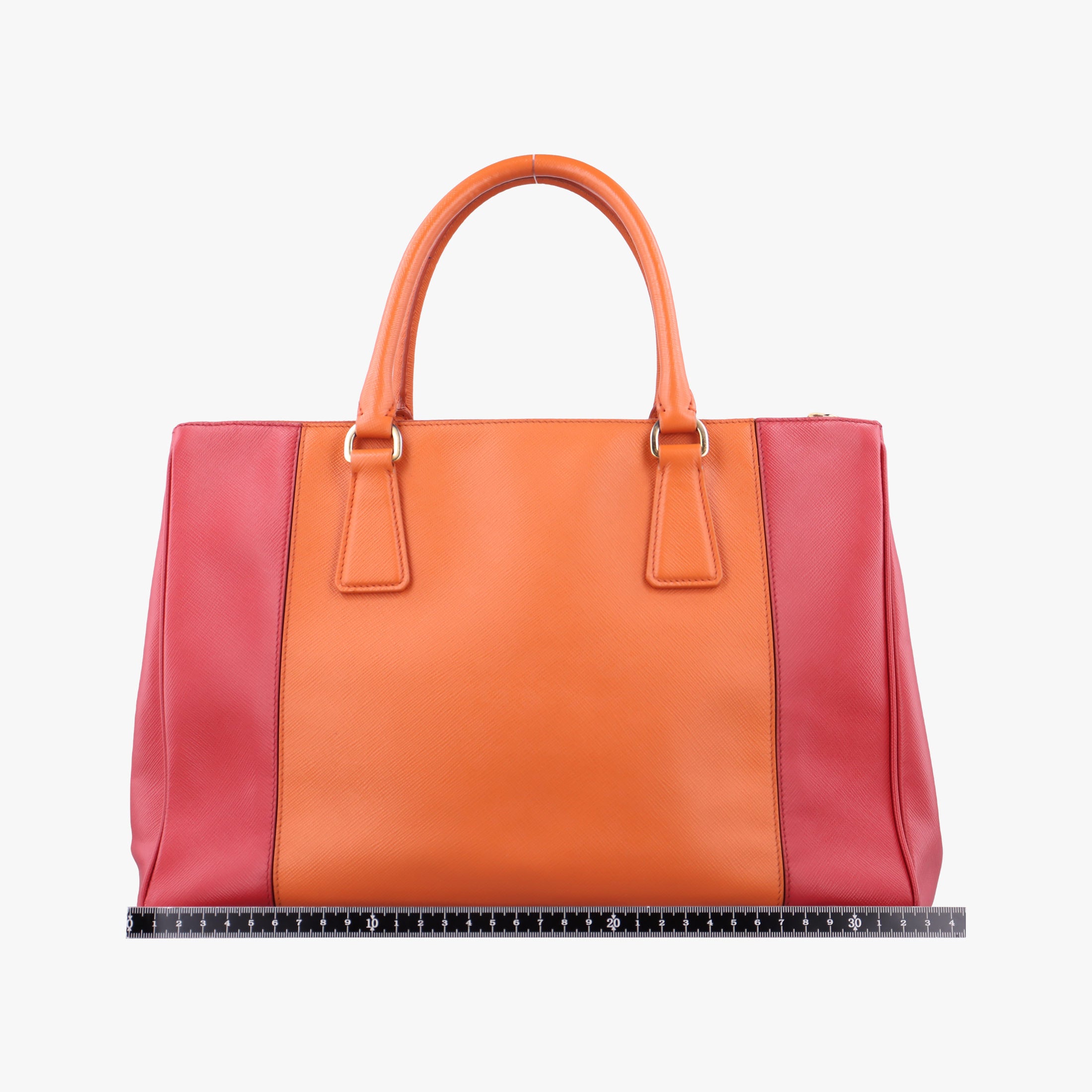 Galleria Orange×red SAFFIANO Leather BN1844 31/Aガレリア オレンジ×レッド サフィアーノレザー BN1844 31/A